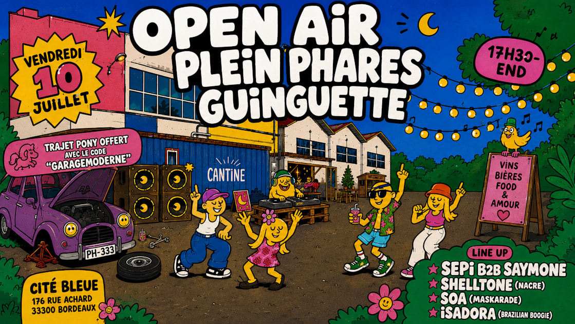 Open Air Pleins Phares Guinguette // Gratuit