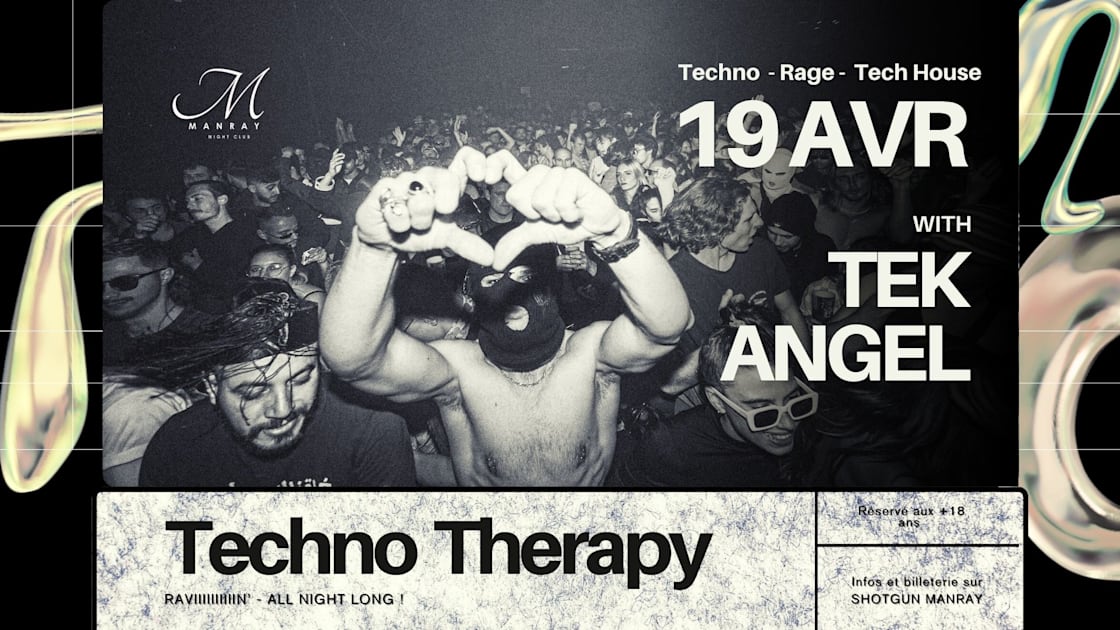 Tek Angel - Soirée techno le dim 26 avr. à Manray