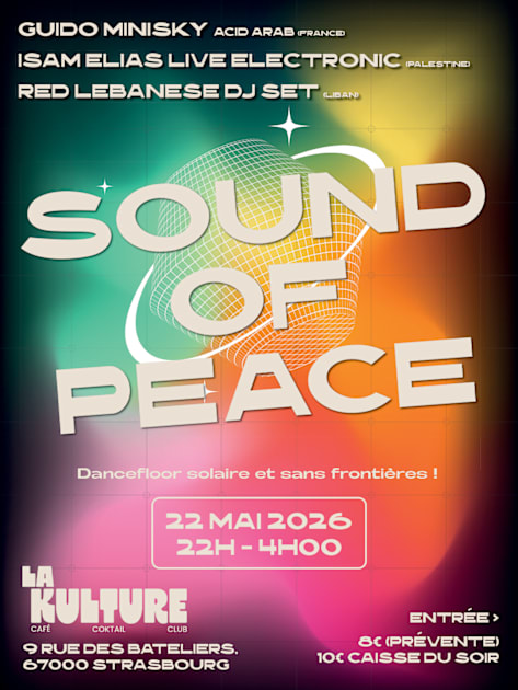 Red Lebanese - Soirée techno le ven 22 mai à La Kulture