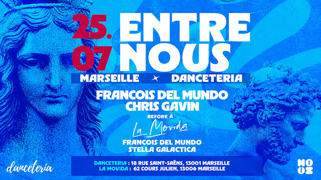 Chris Gavin - Soirée techno le sam 25 juil. à 18 Rue Saint-Saëns, 13001 Marseille, France