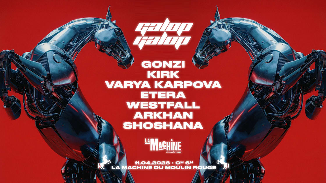 Shoshana - Soirée techno le sam 11 avr. à La Machine du Moulin Rouge