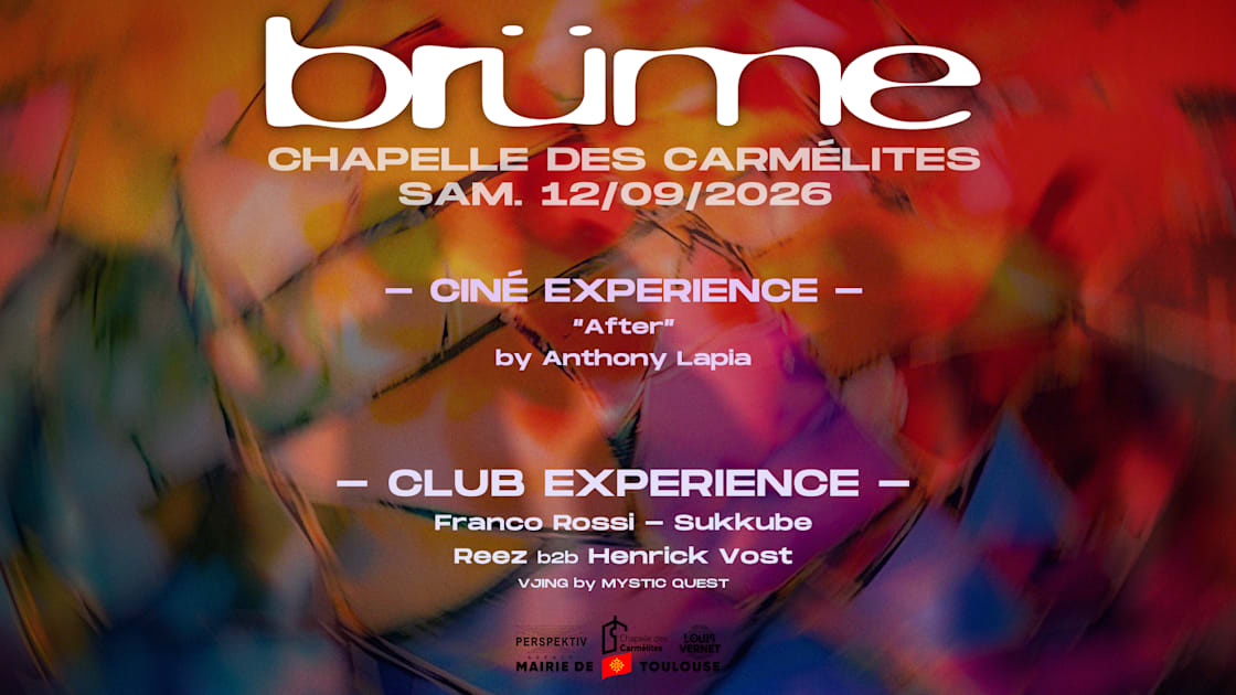 Affiche Brüme : Chapelle Des Carmélites, Toulouse · Billets Shotgun