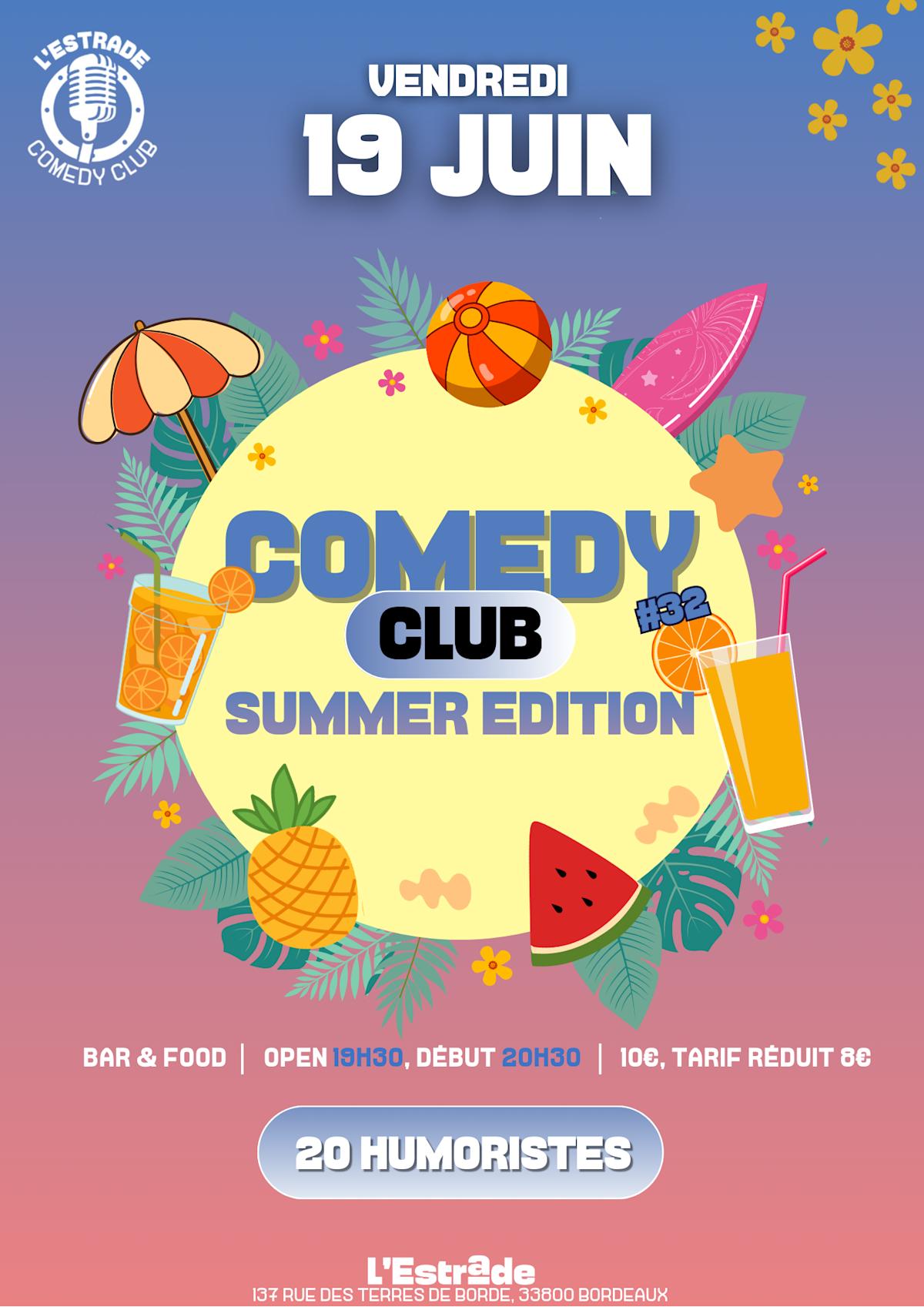 Comedy Club SUMMER ÉDITION