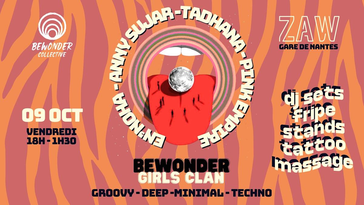 BEWONDER GIRLS CLAN w/ Anny Sujar & Bewonder @ ZAW Nantes