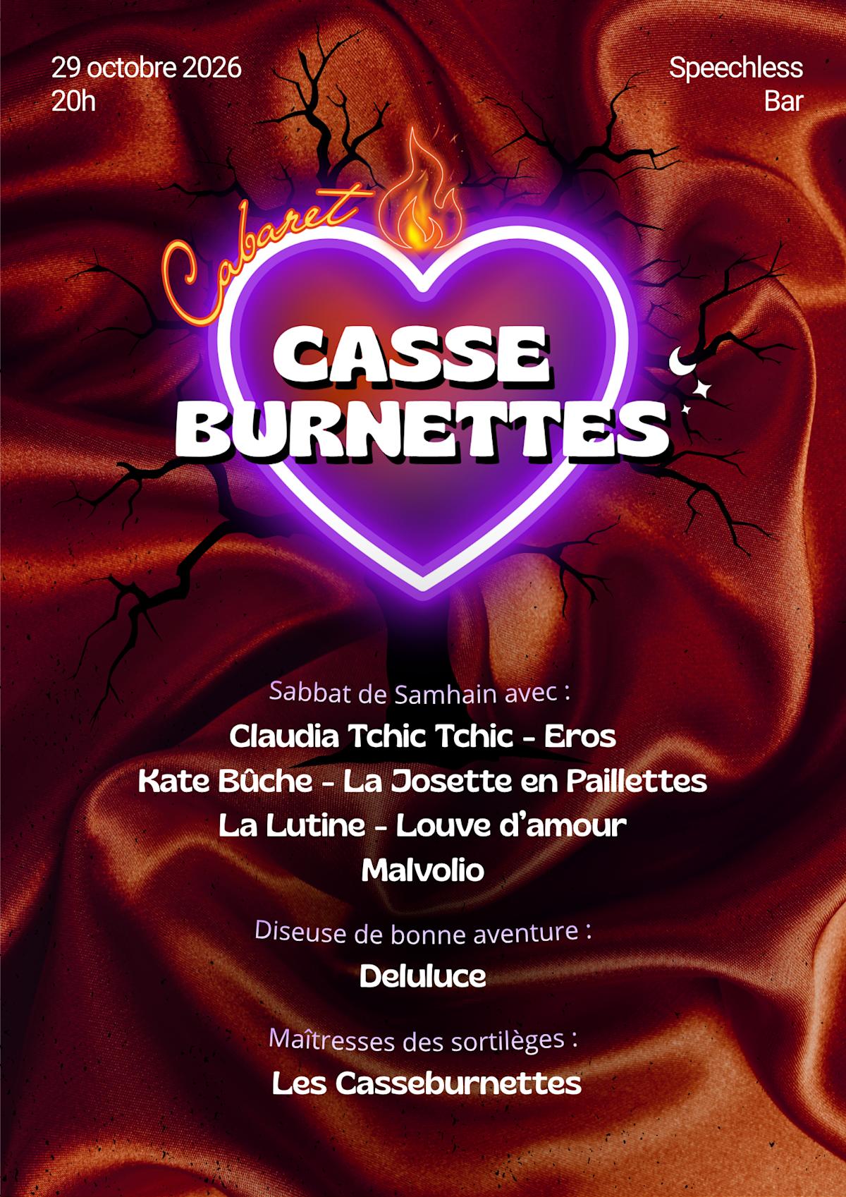 Cabaret Casseburnettes : Sabbat de Samhain