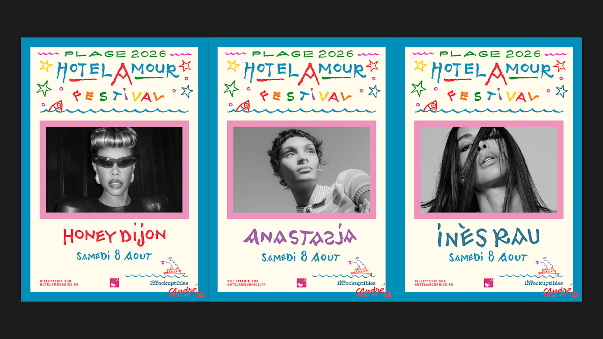 Honey Dijon, Anastazja and Inès Rau DJ set at Plage de l'Hotel Amour Nice — Hotel Amour Festival 2026