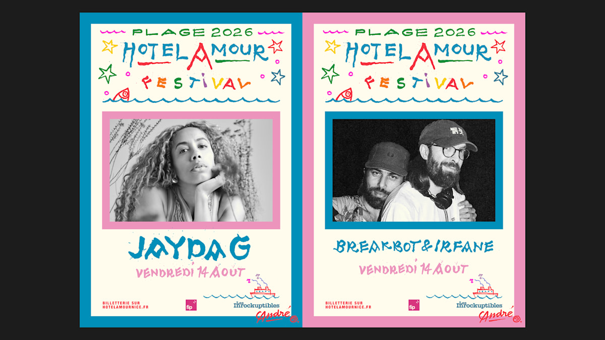 Jayda G, Breakbot and Irfane DJ set at Plage de l'Hotel Amour Nice — Hotel Amour Festival 2026