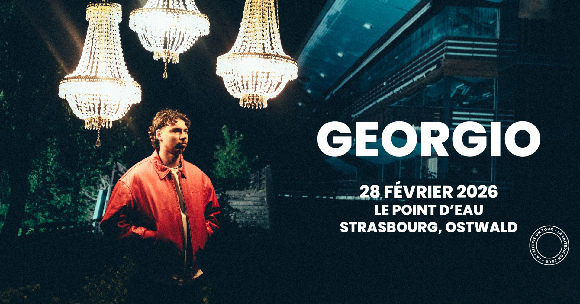 🎉 Georgio en concert à Ostwald le 28 février 2026 ! Après un retour très attendu, il repart en tournée avec un nouvel album à découvrir... La billetterie est ouverte : prends vite ta place et viens le découvrir ! 🔥🔊