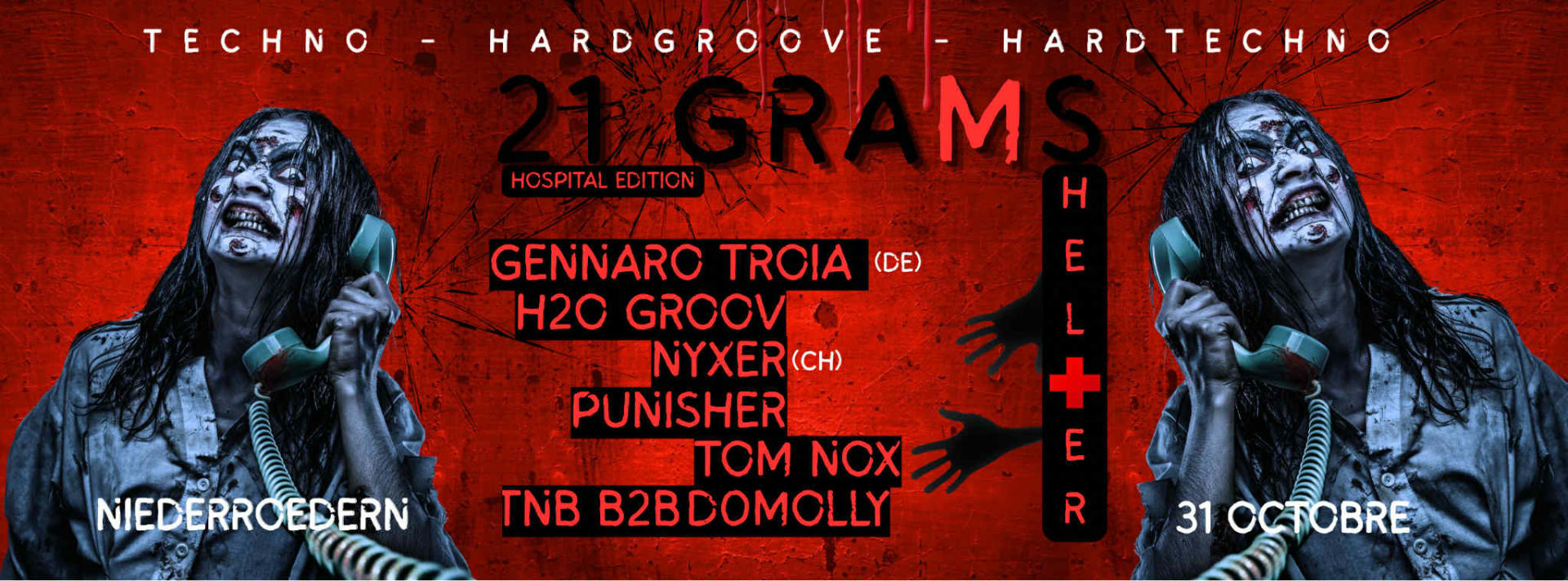 21 Grams Halloween Hospital Edit