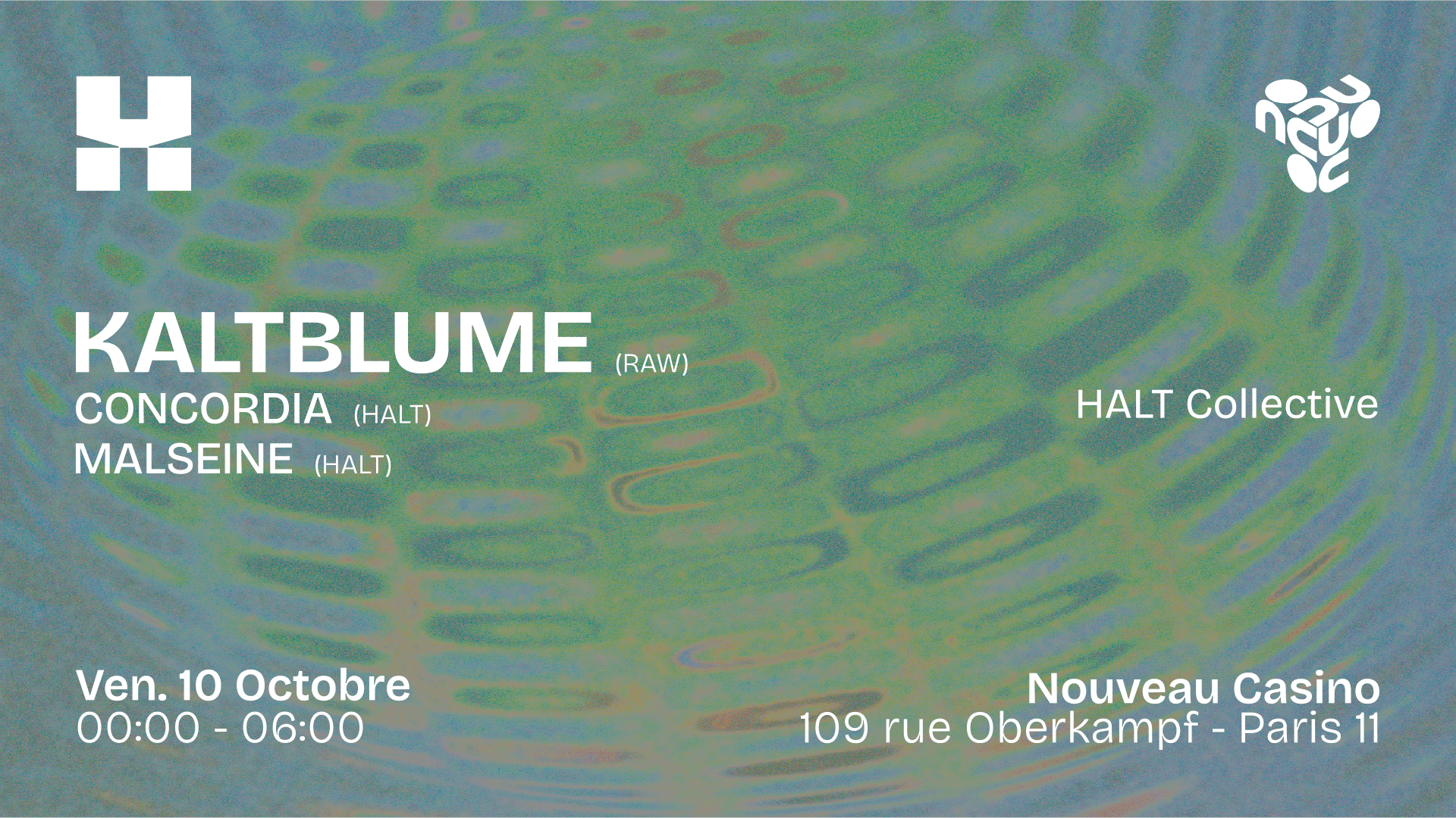 Halt — Kaltblume, Malseine, Concordia