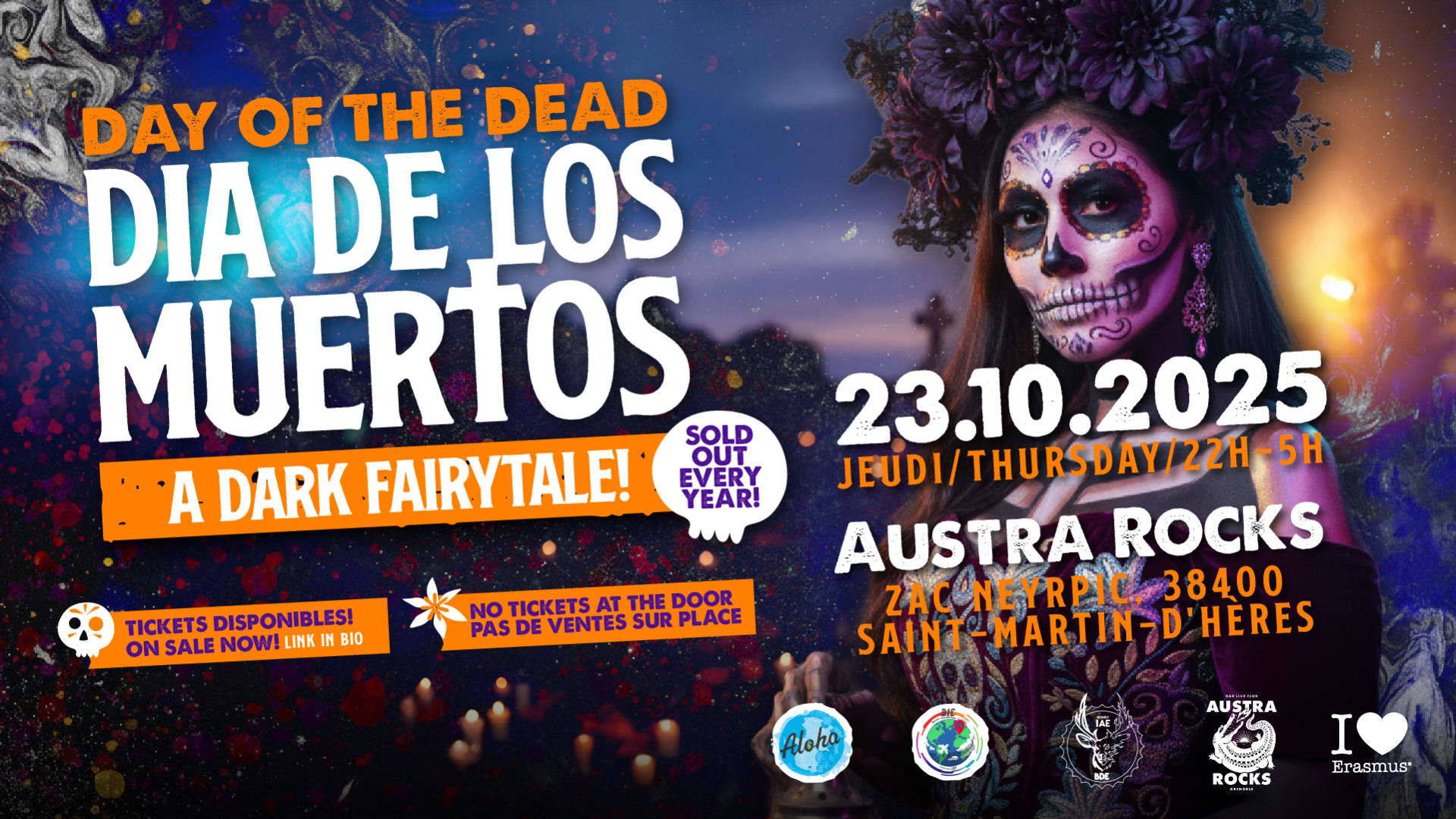 Day Of The Dead (Dia De Los Muertos) @ Austra Rocks