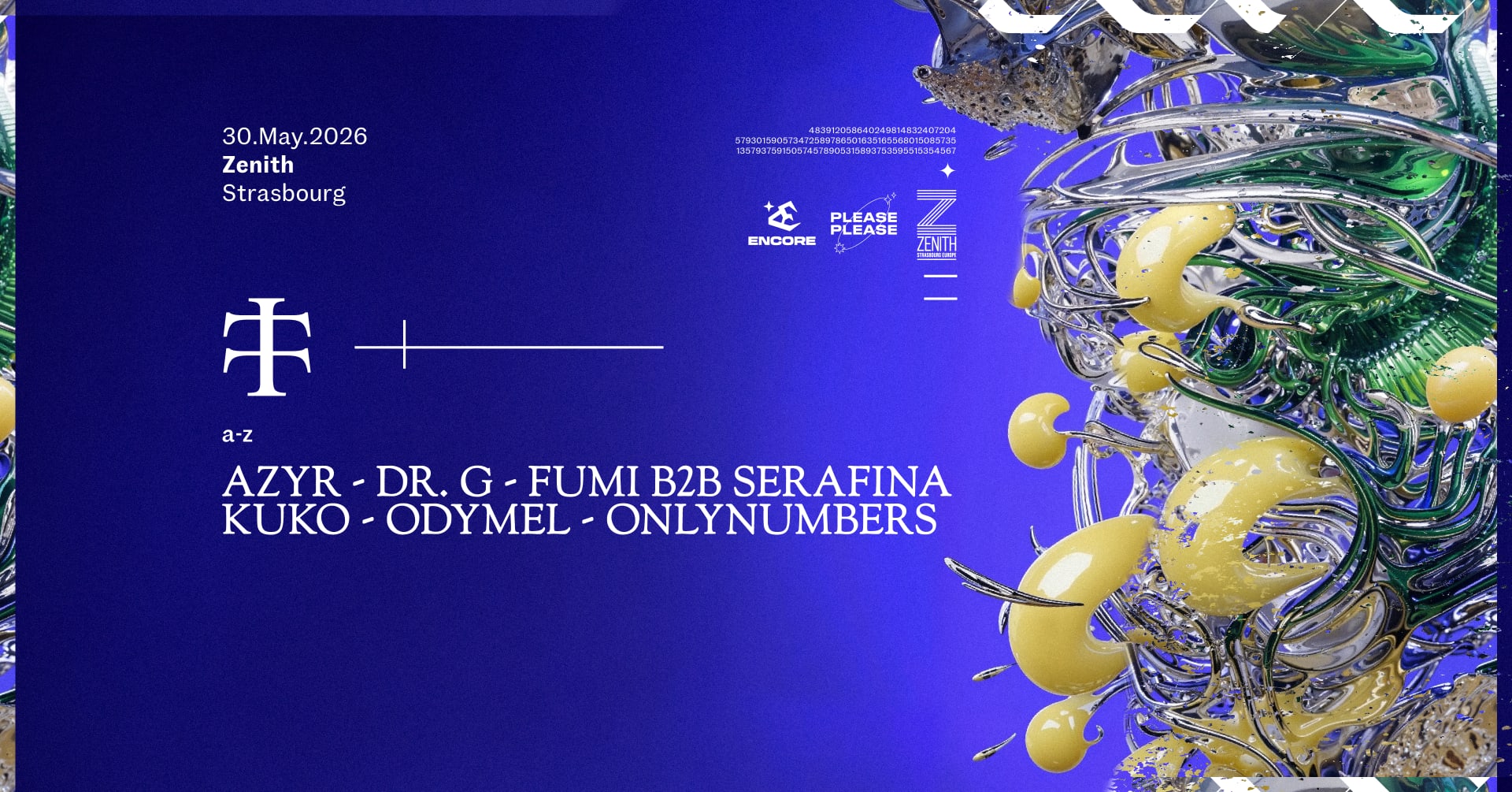 🔊 Teletech is back en tournée française, et posera ses platines au Zénith de Strasbourg le 30 mai 2026. Ne rate pas cette soirée exceptionnelle et sécurise ta place très vite 🔥