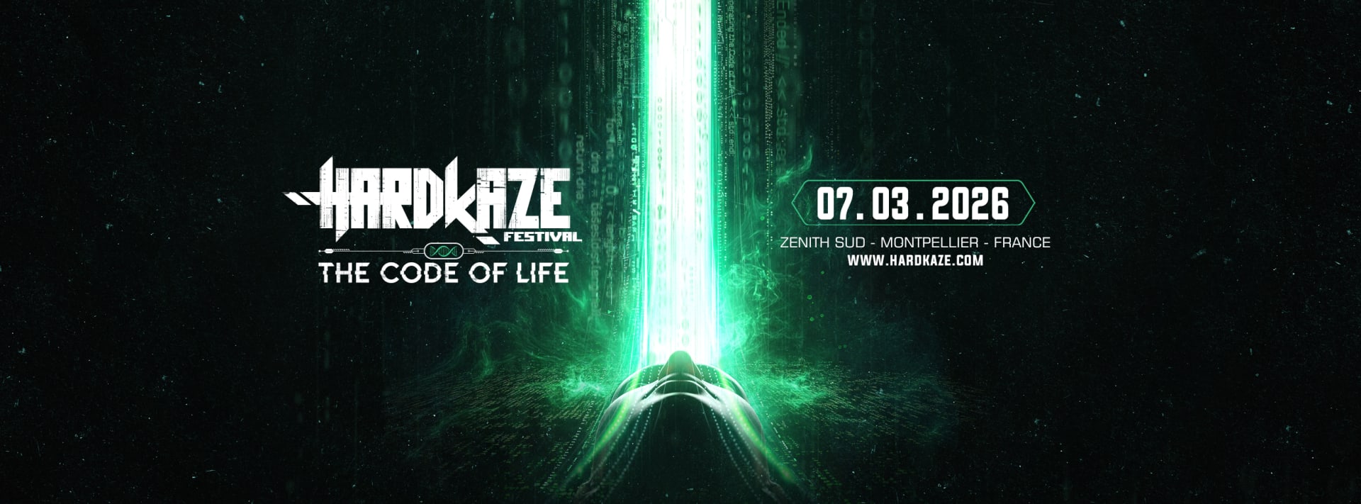Découvre Hardkaze Festival : la soirée hardcore / hardstyle qui va faire trembler les murs du Zénith Sud de Montpellier le 7 mars ⚡️ Places dispos dès maintenant 🔥