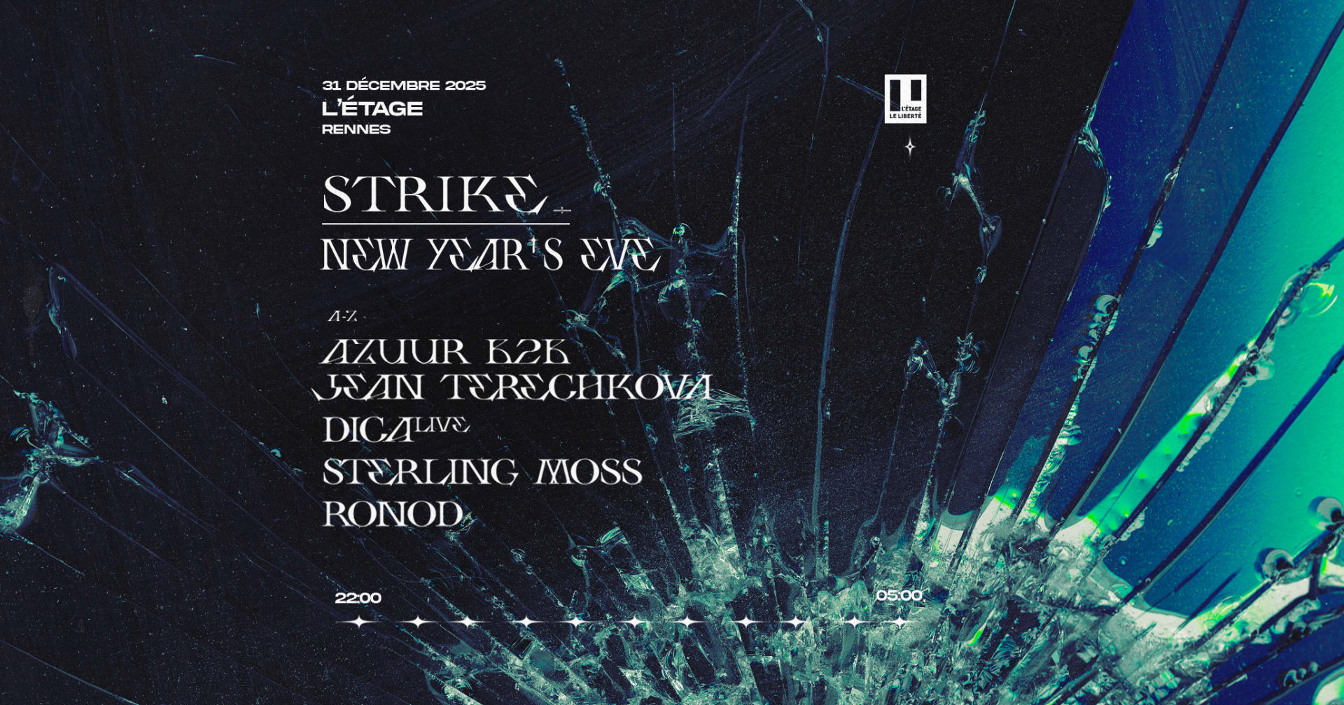 Strike Nye 2026 - Sterling Moss, Dica Live & More