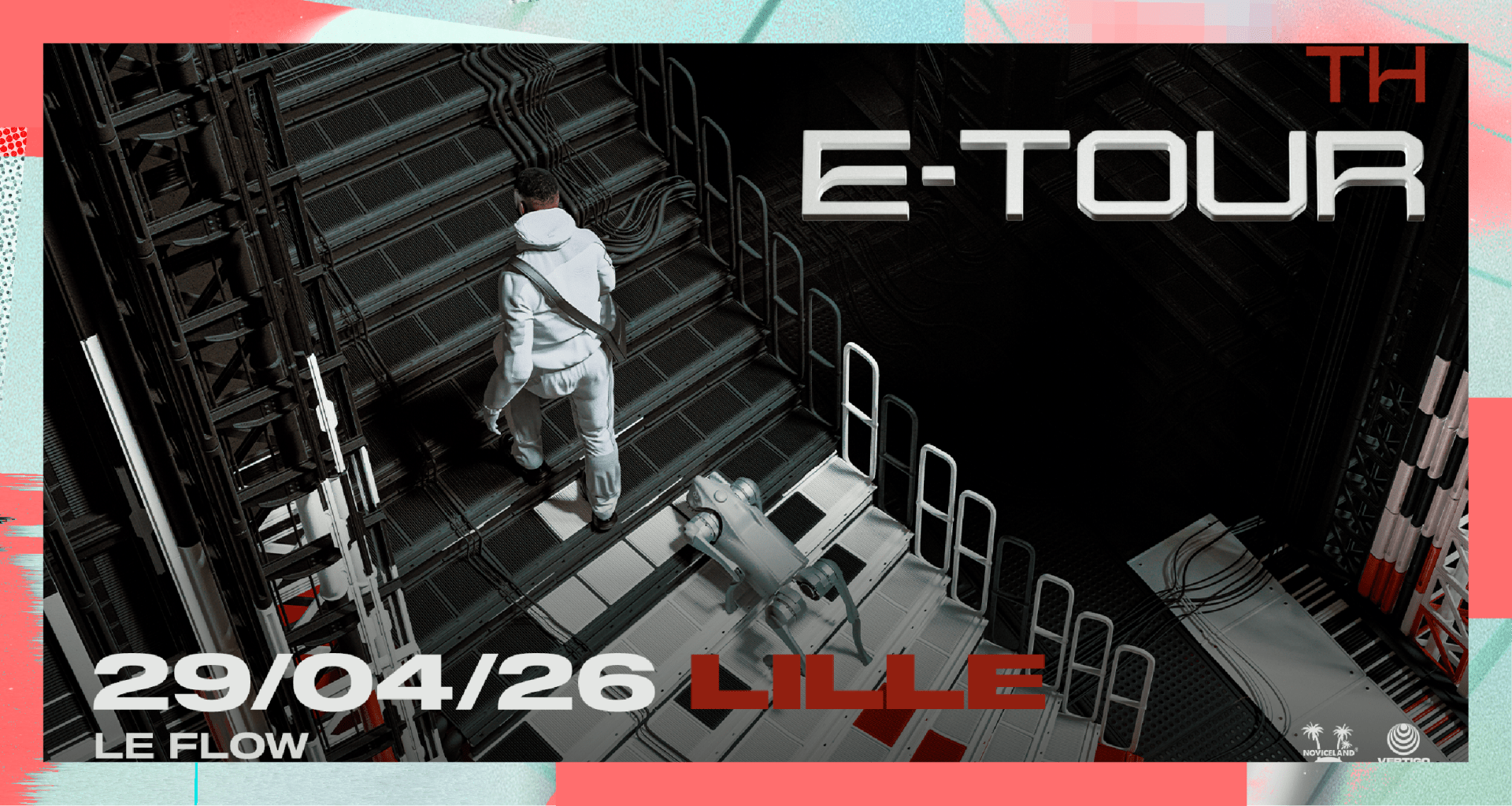 ⚡ TH débarque au Flow à Lille ! Le 30 avril, plonge dans son univers e-trap entre noirceur, émotions et prods futuristes, une claque live à ne pas manquer. Prends ta place ! 🎟️