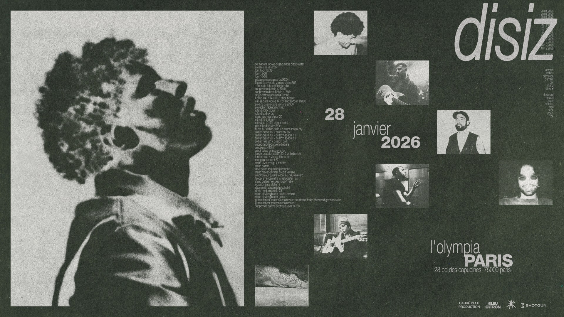 disiz est de retour en live pour présenter son nouvea projet "on s'en rappelera pas" ! 🤍 Prends ta place maintenant ! 