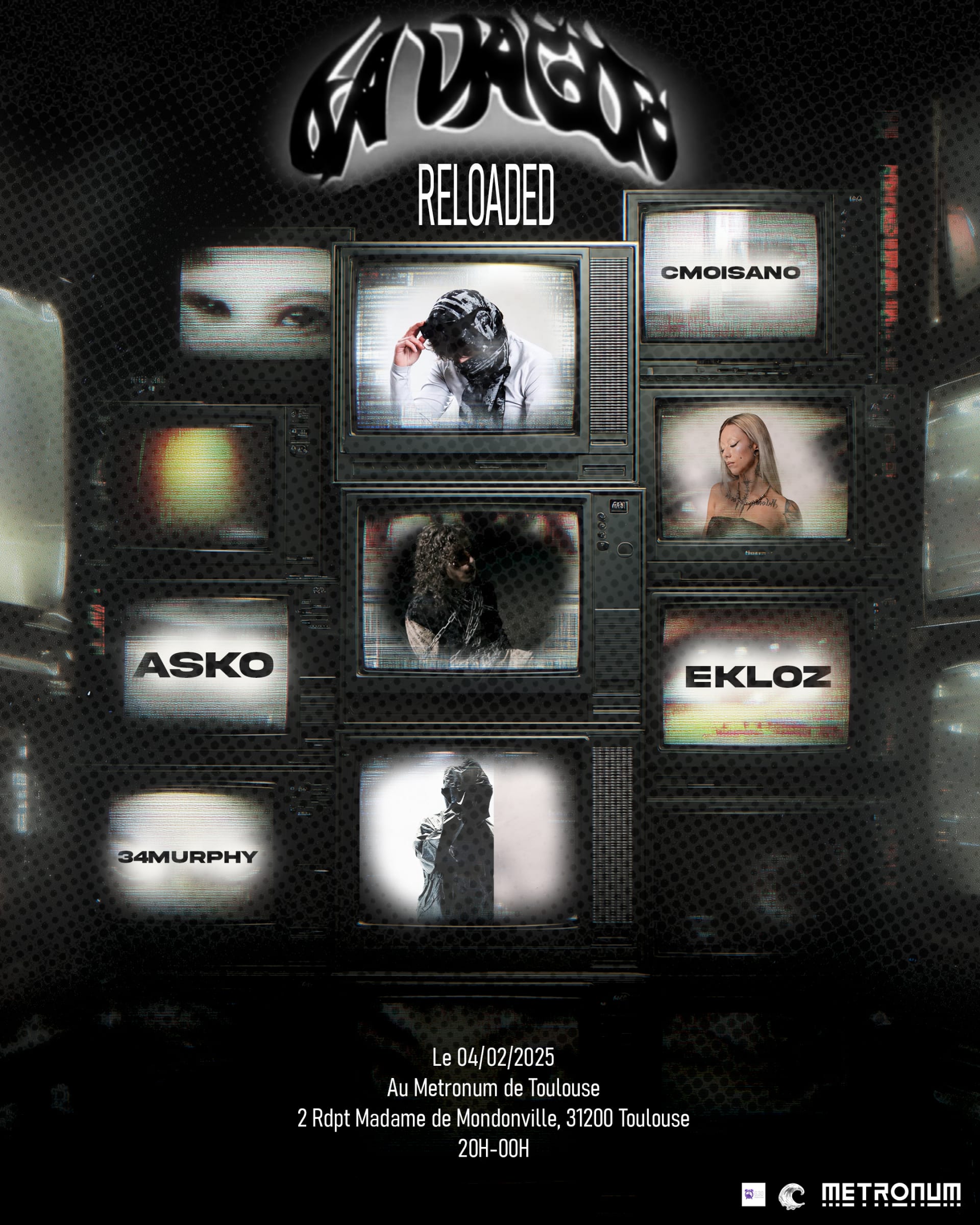 La Vague Reloaded : Ekloz + 34murphy + Cmoisano + Ask0