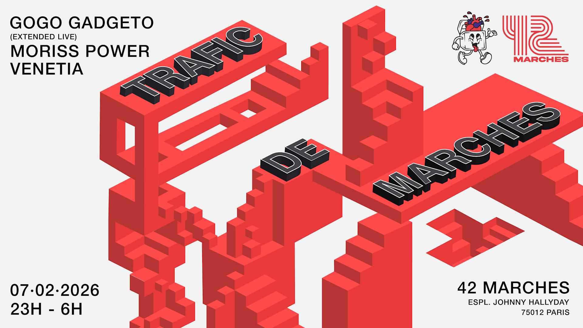 Trafic De Marches: Gogo Gadgeto (Live) & Venetia