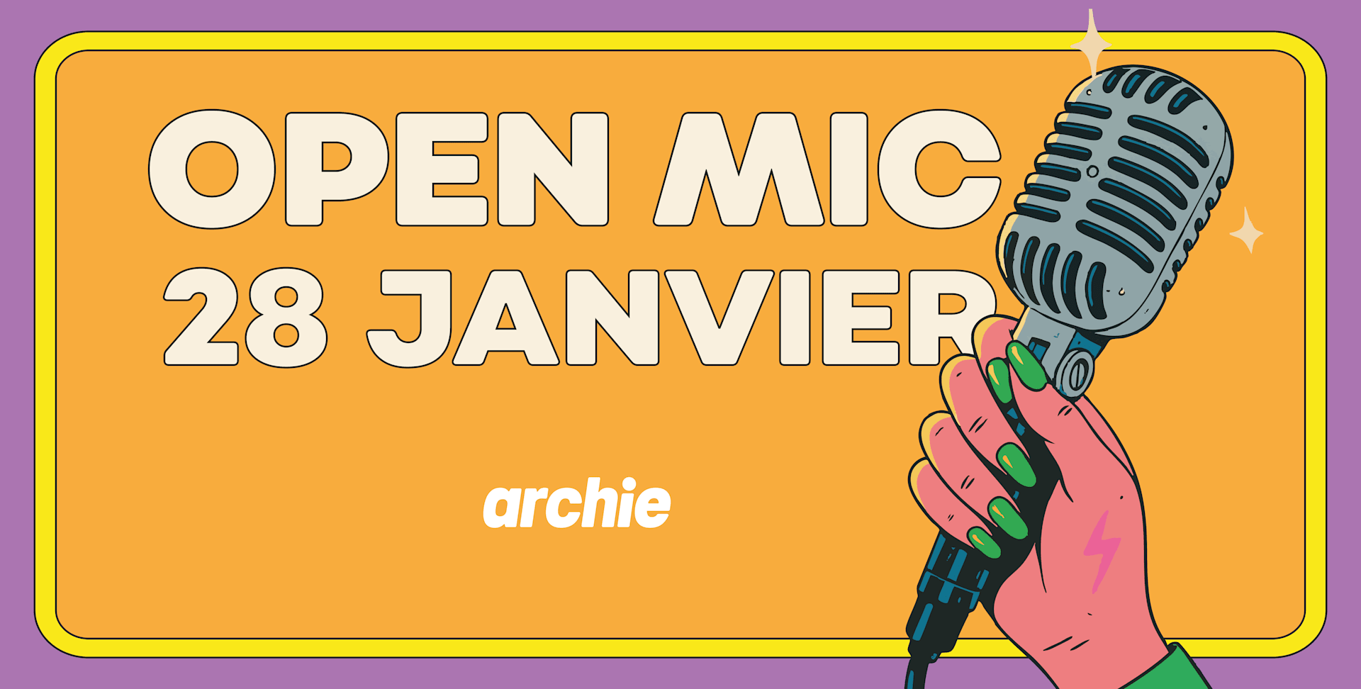 L'open Mic S'invite Chez Archie