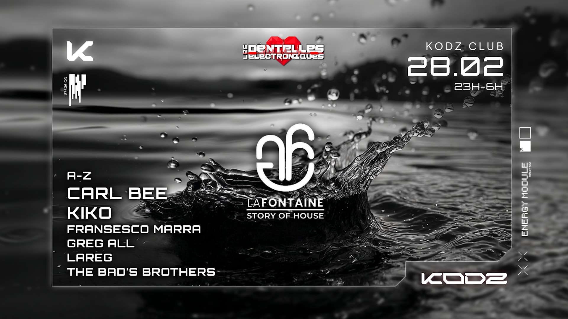 Les Dentelles Électroniques X Kodz