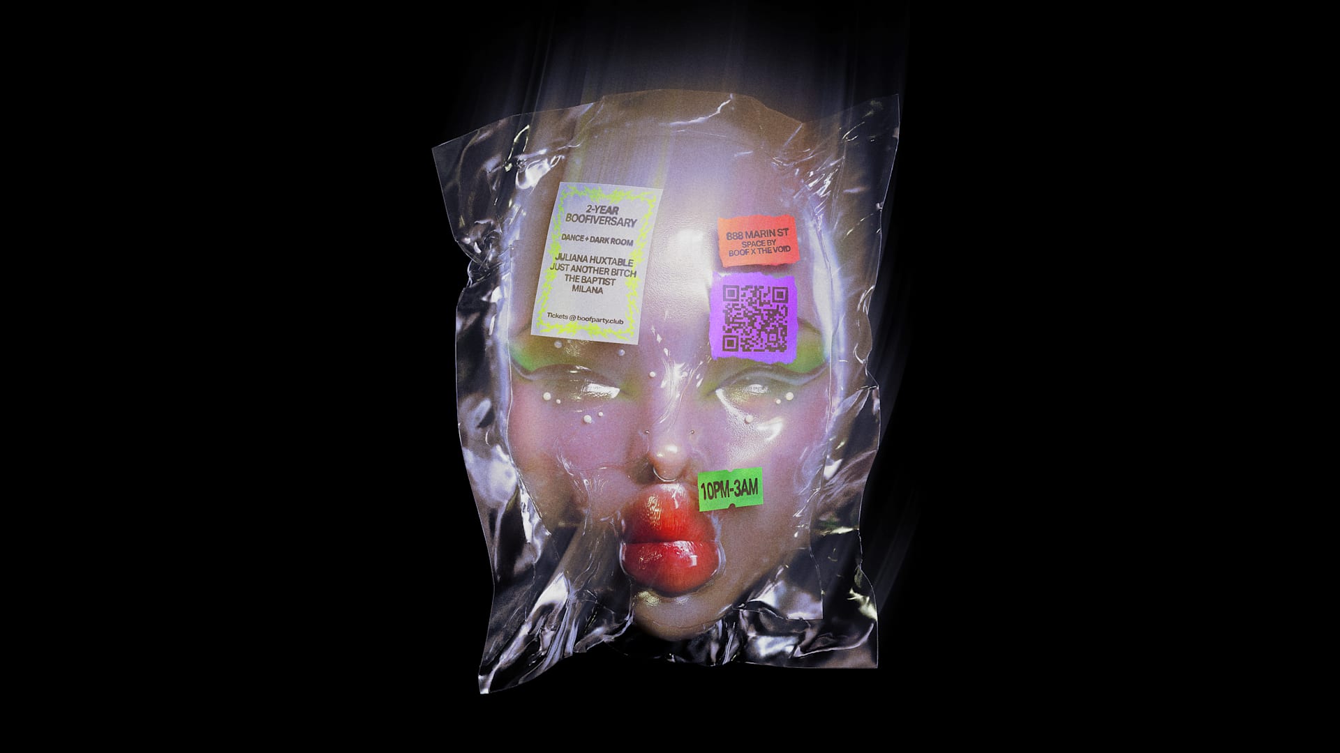 Boofiversary: Juliana Huxtable (Queer Warehouse Rave)
