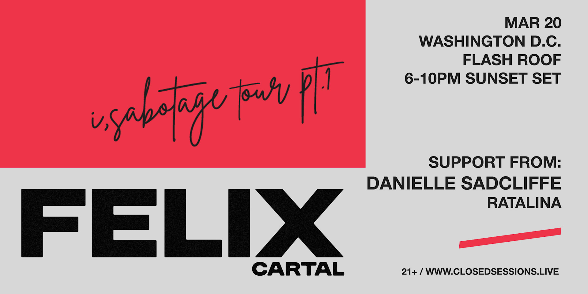 Felix Cartal @ Flash Roof