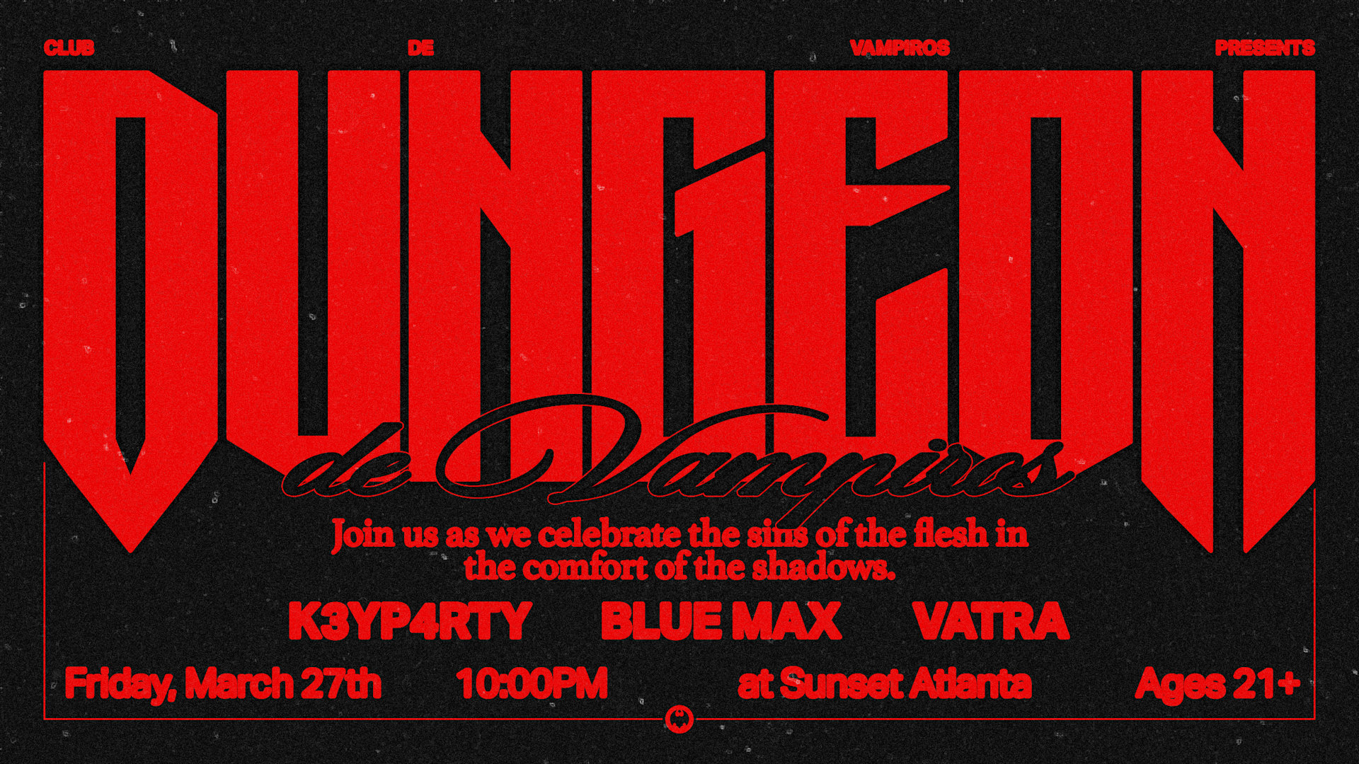 Club De Vampiros Presents... Dungeon De Vampiros