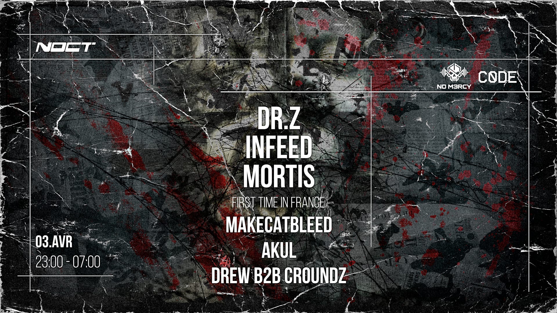 Nom3rcy X C0de W/ Dr.Z, Mortis, Infeed And More...