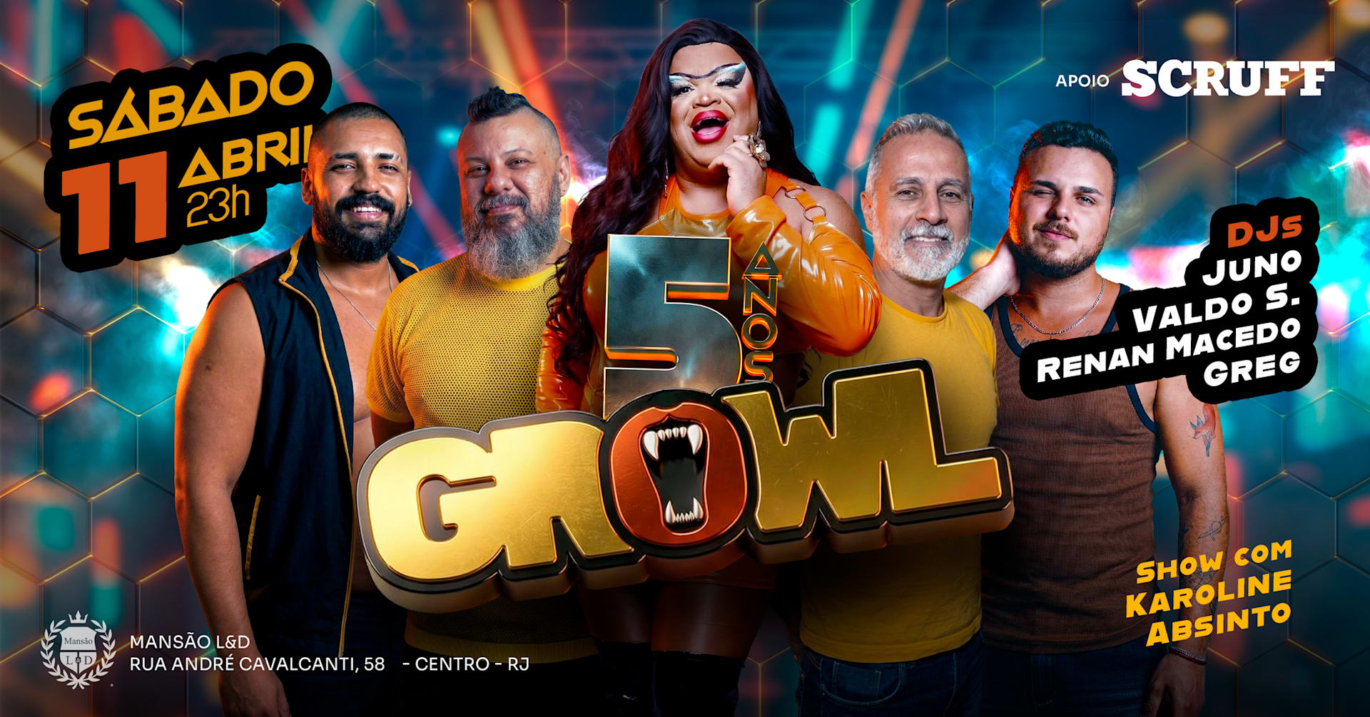 Growl 5 Anos!