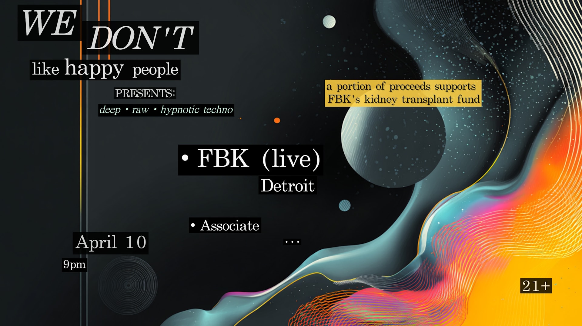 We Don't Like Happy People