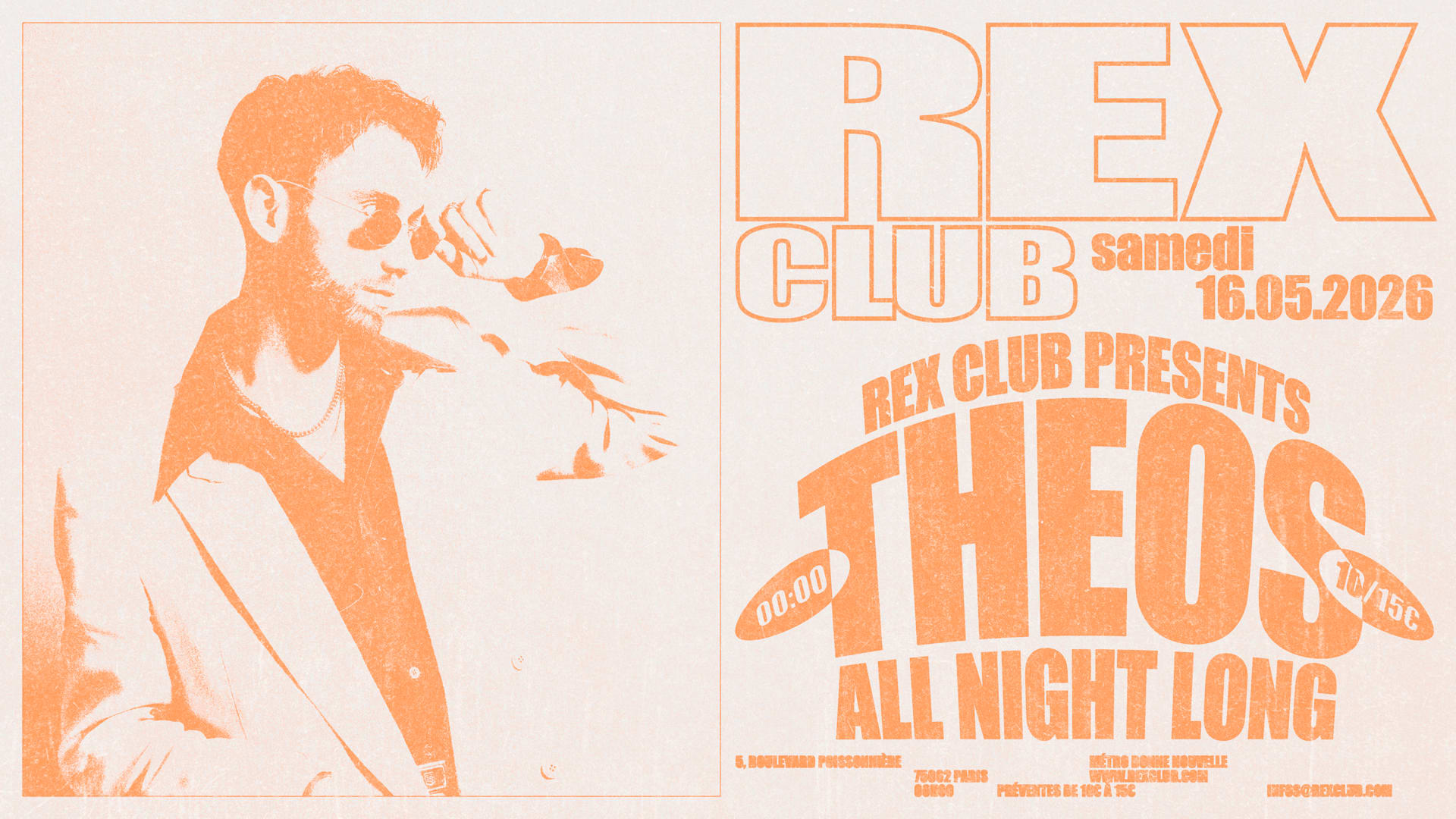 Rex Club Presents: THEOS all night long