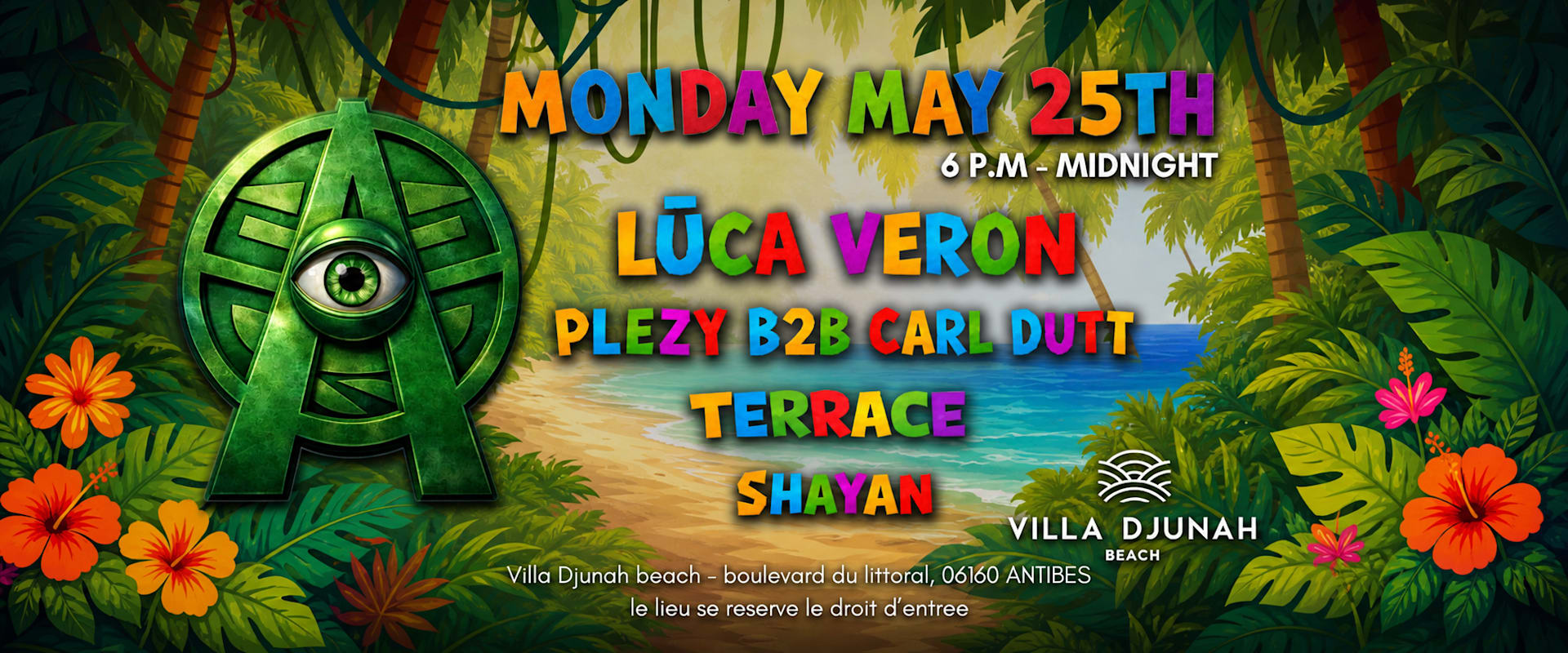 Aztek On The Beach "Edition 2" - Villa Djunah Beach - 25.05