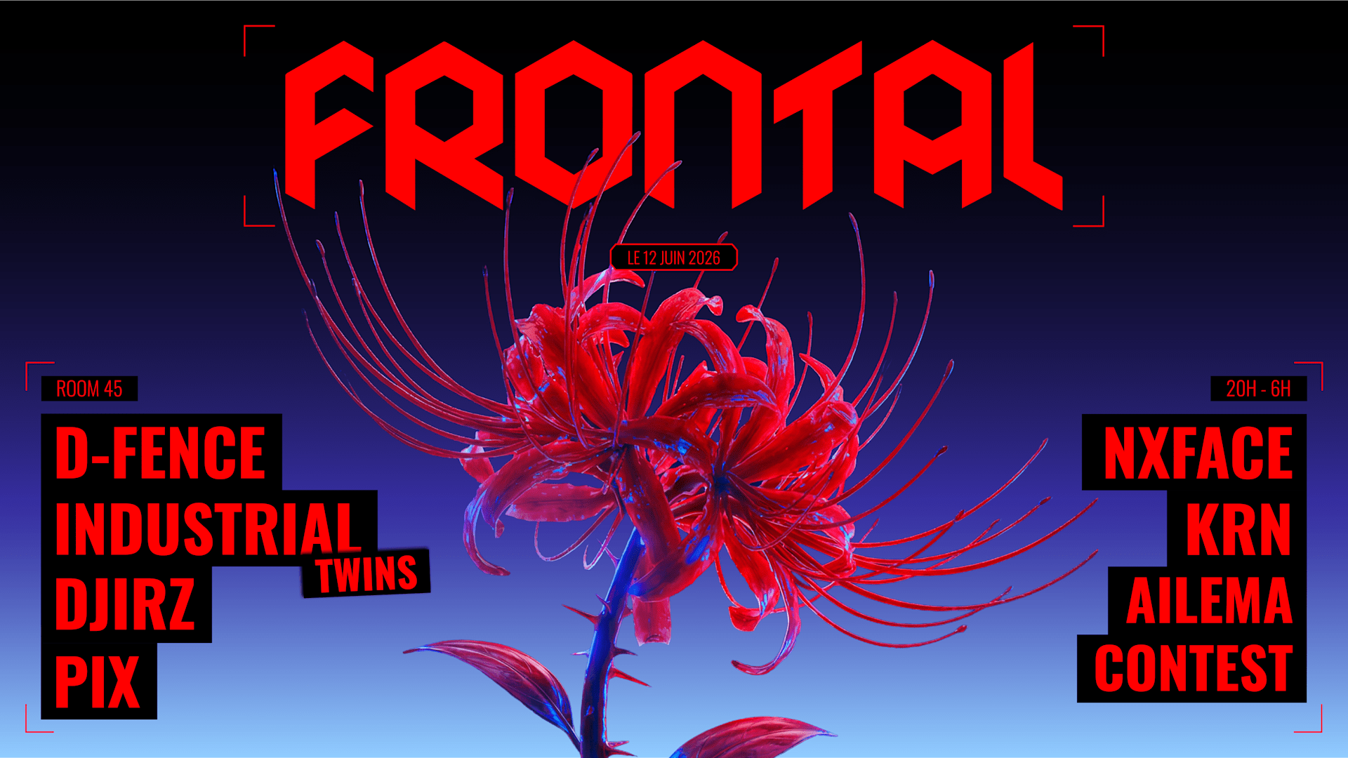 FRONTAL : D-FENCE, INDUSTRIAL TWINS...