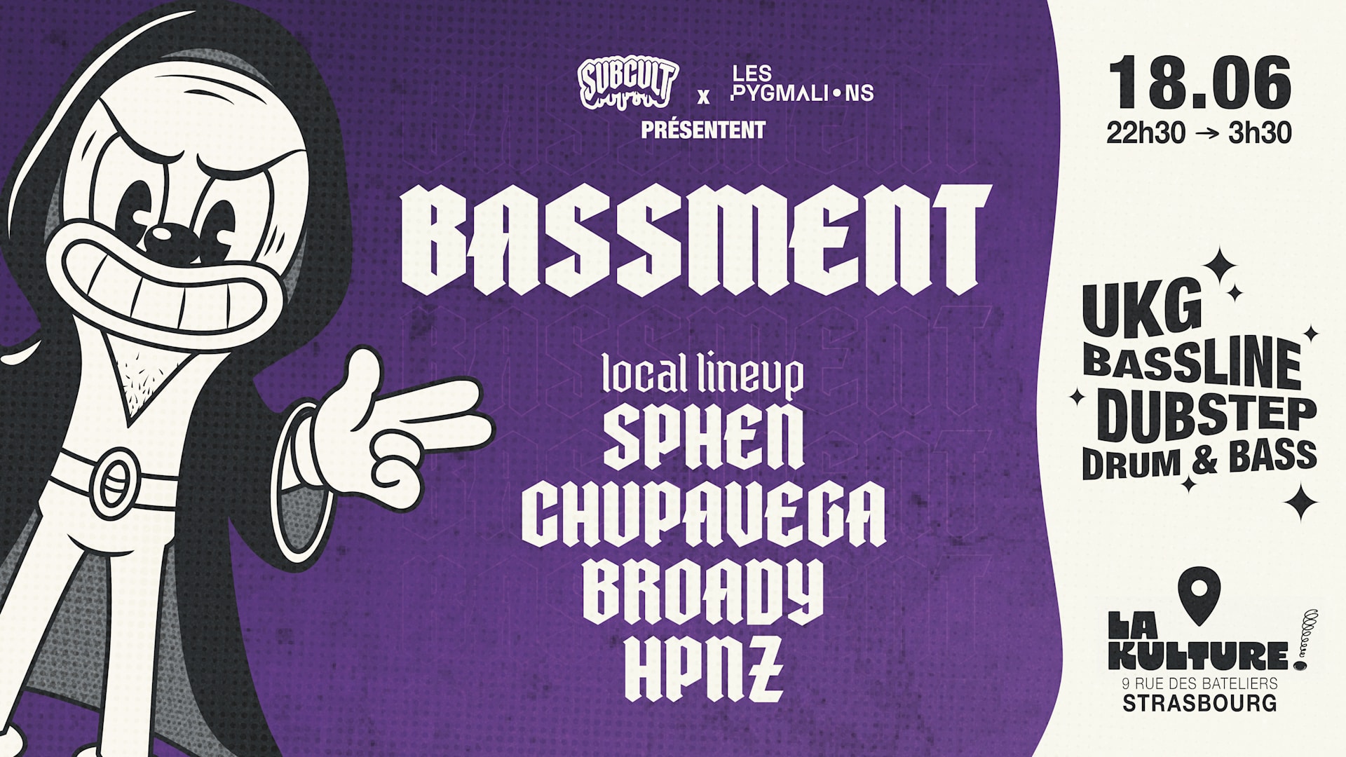 Bassment [Sphen / Chupavega / Broady / Hpnz]