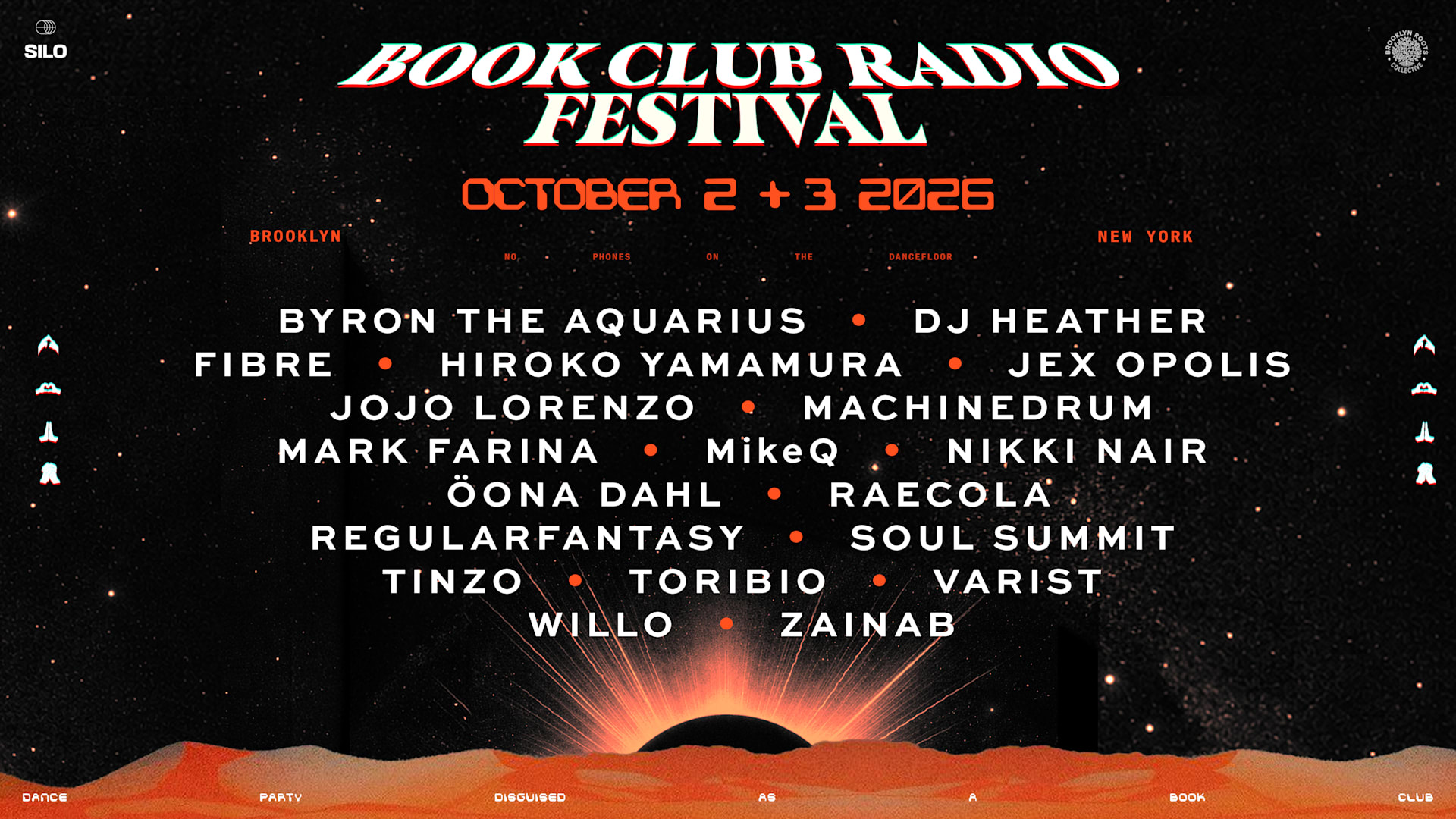 Book Club Radio Festival returns for its second edition at Silo this weekend!