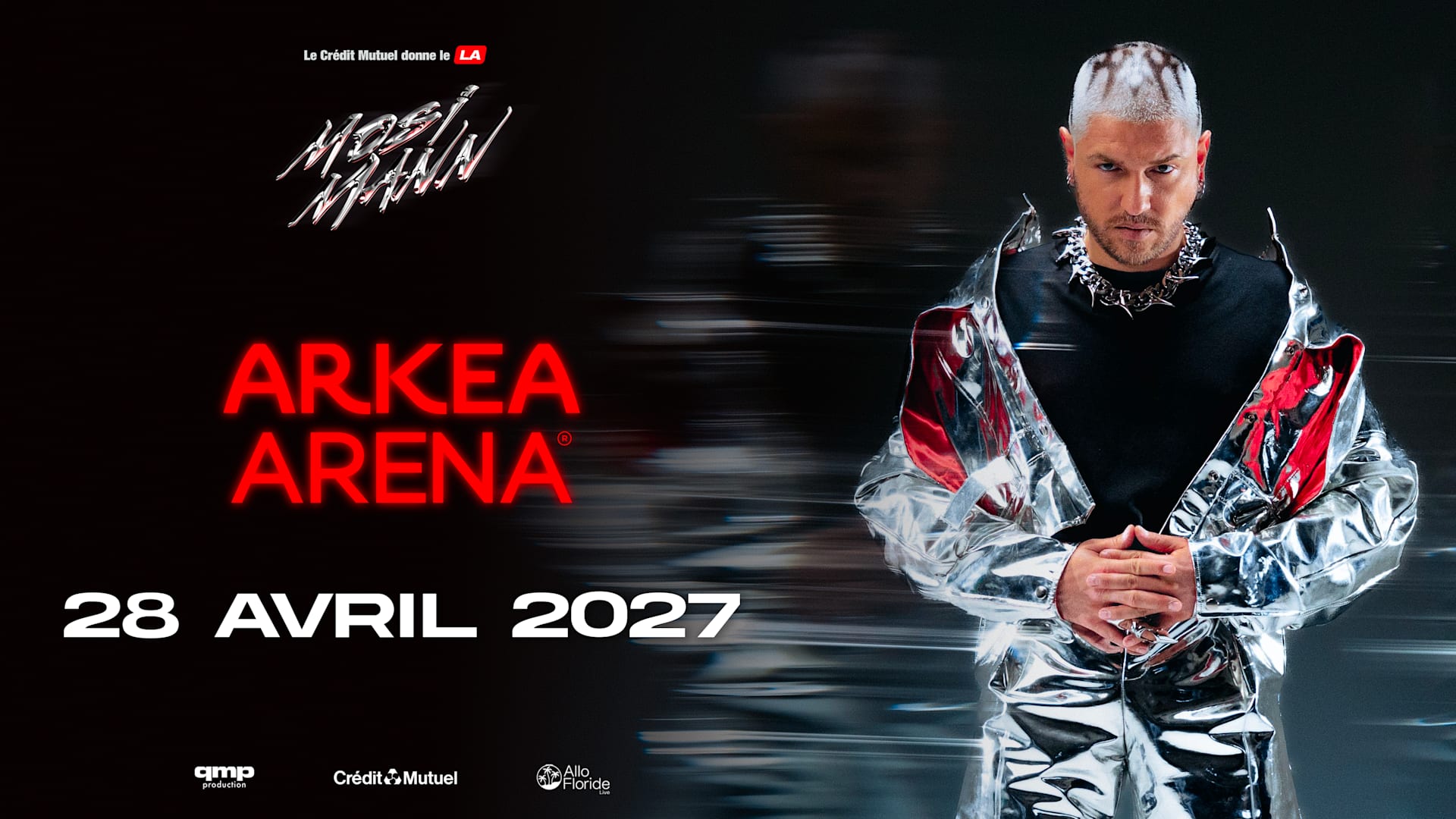 Mosimann lance son Dream Tour ! Il sera de passage à l’Arkéa Arena le 28 avril 2027. Préinscris-toi dès maintenant pour ne rien manquer 🎟️