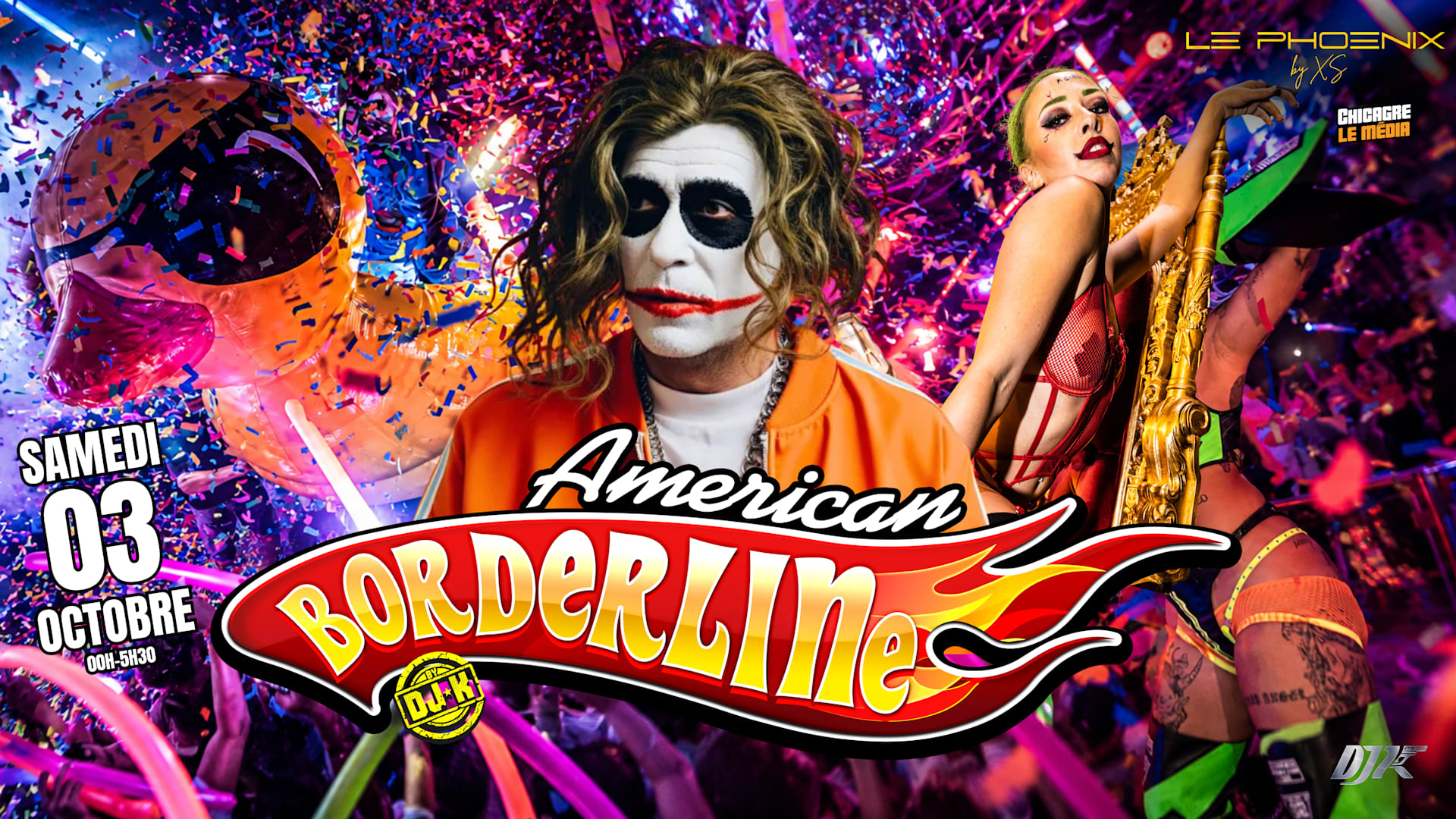Phoenix Birthday X American Borderline