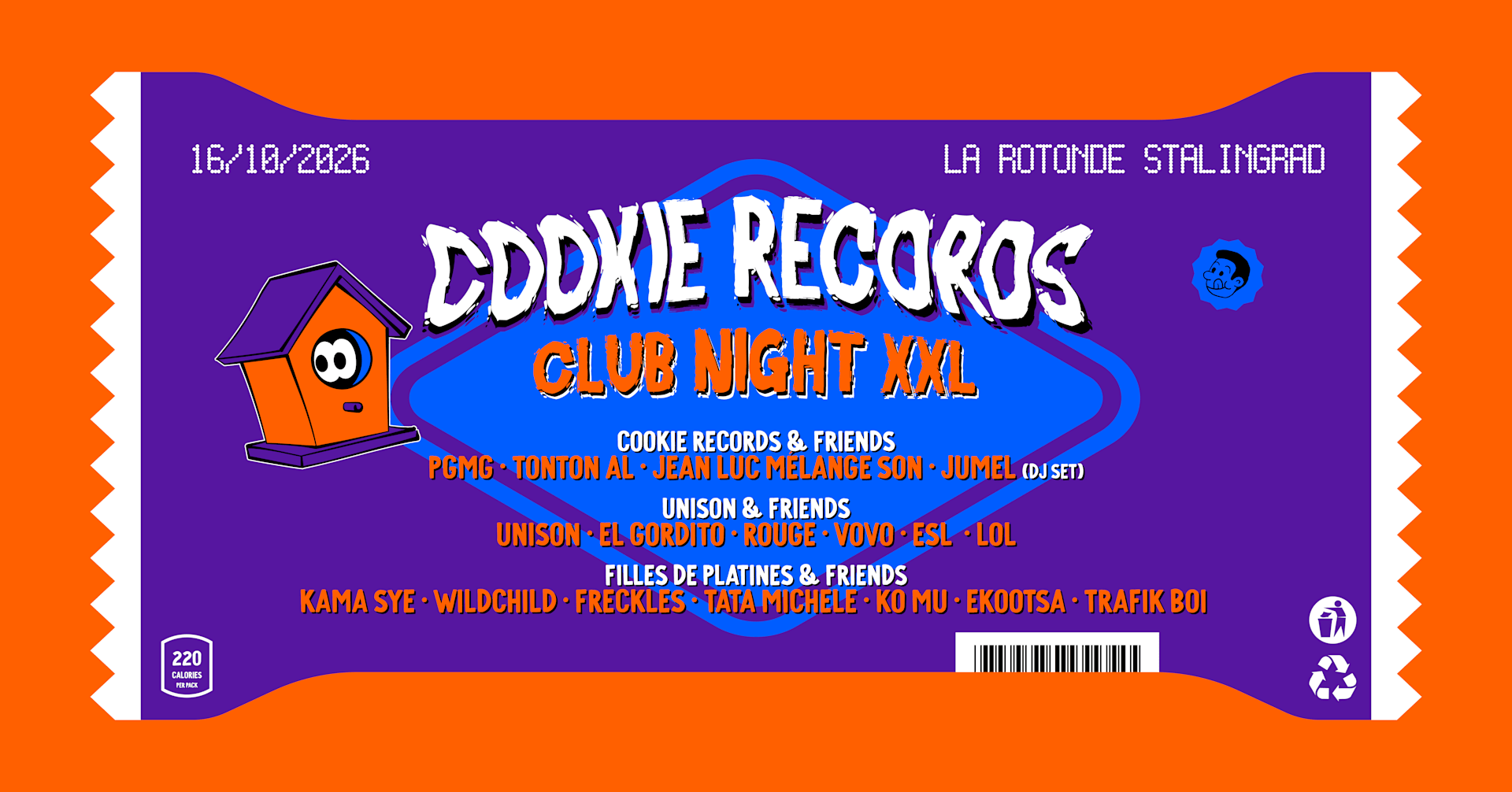 COOKIE RECORDS : CLUB XXL