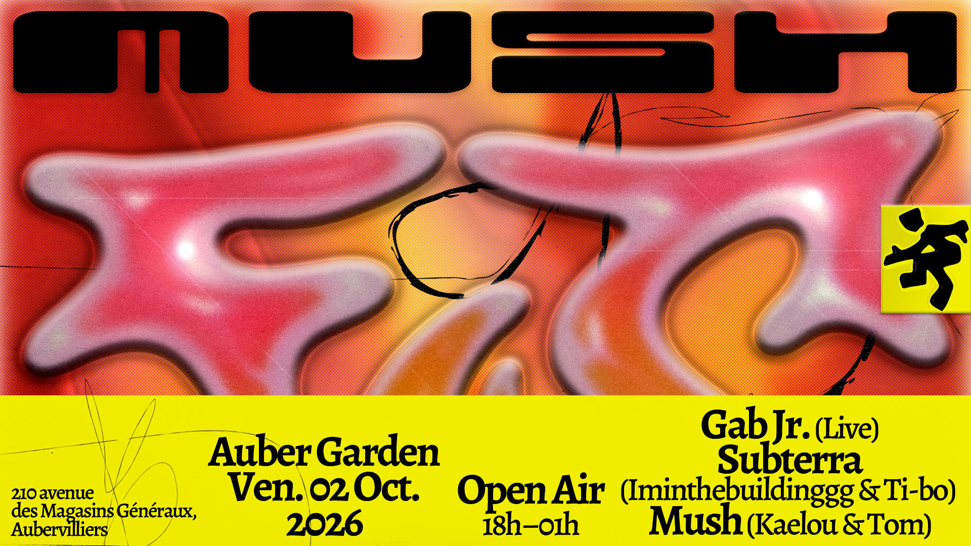 Mush Open Air : Gab Jr. & Subterra