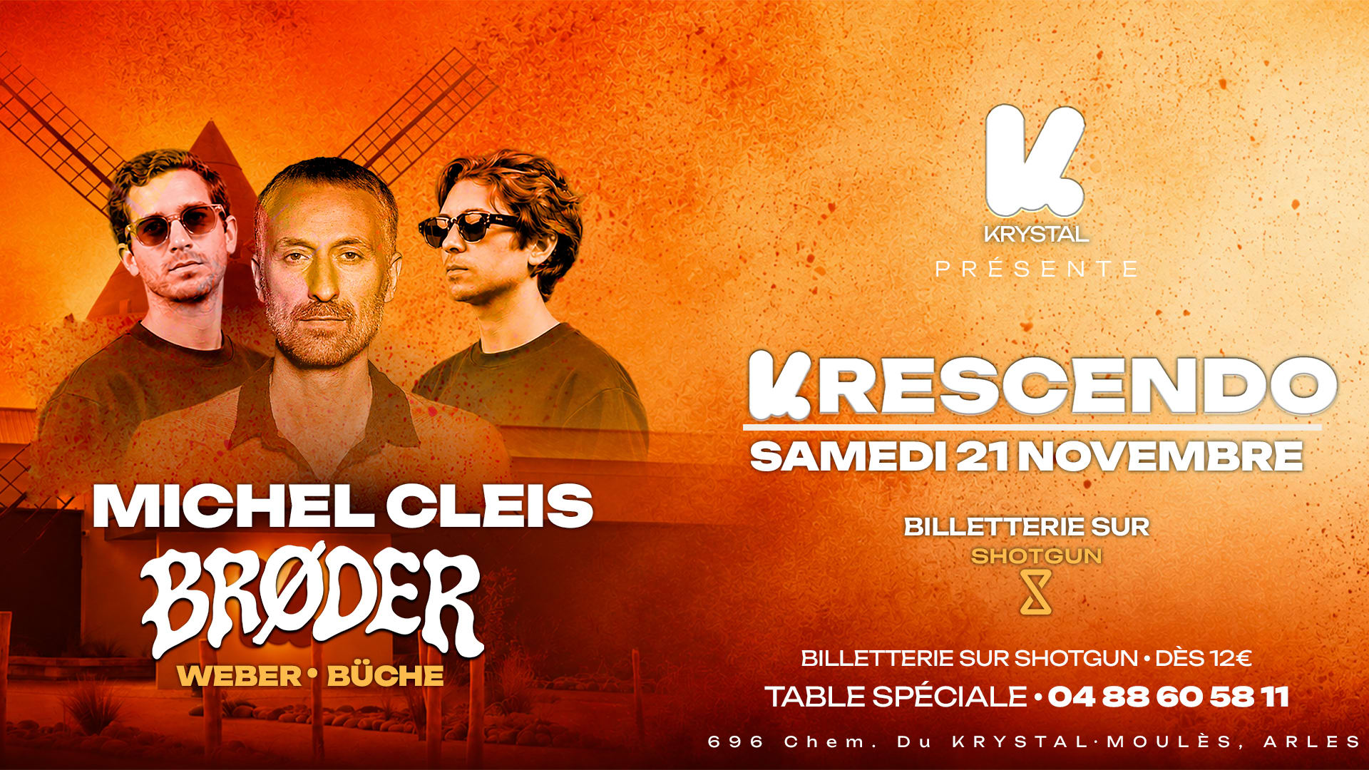 Krescendo W/ Broder & Michel Cleis - Le Krystal