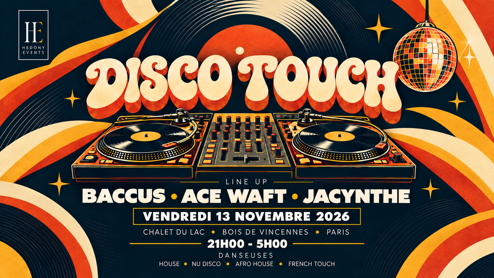 Disco Touch — Chalet Du Lac Du Bois De Vincennes