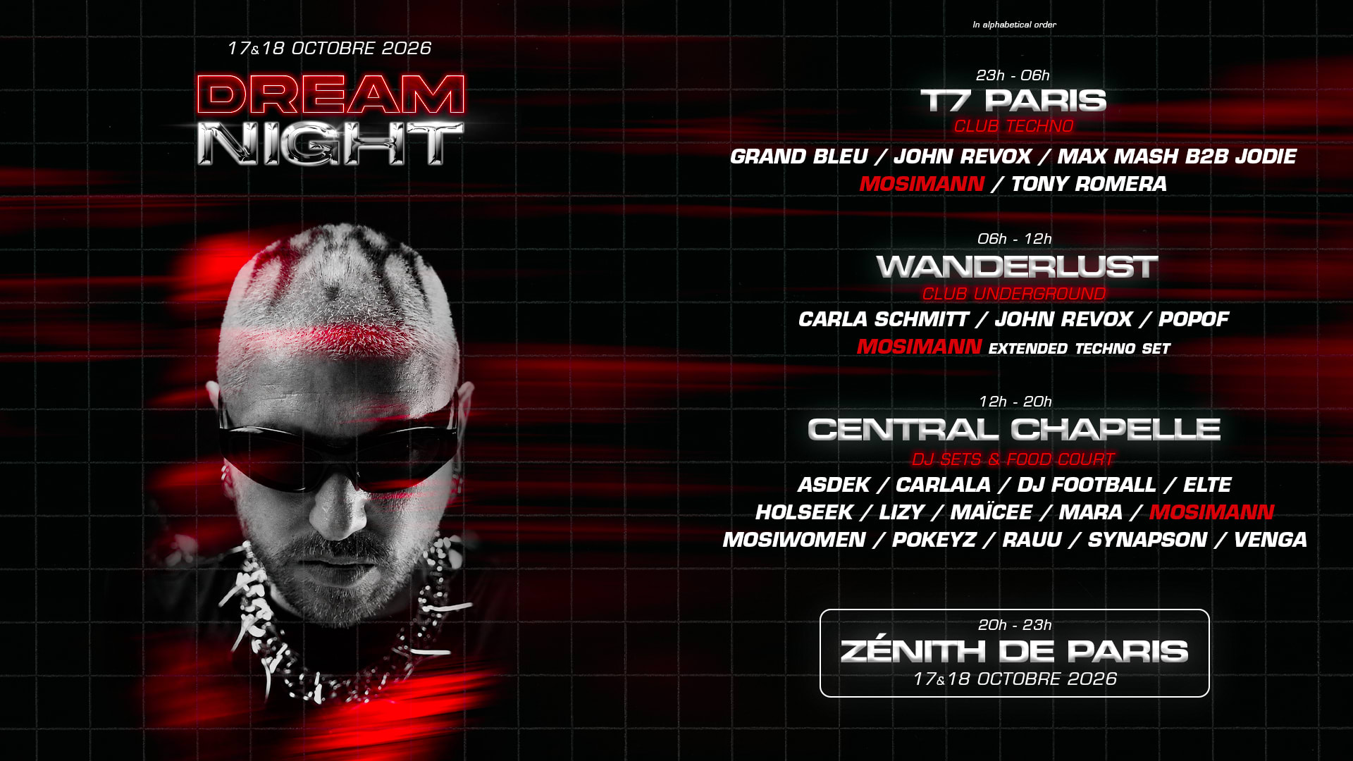 Mosimann : Dream Night Full Expérience