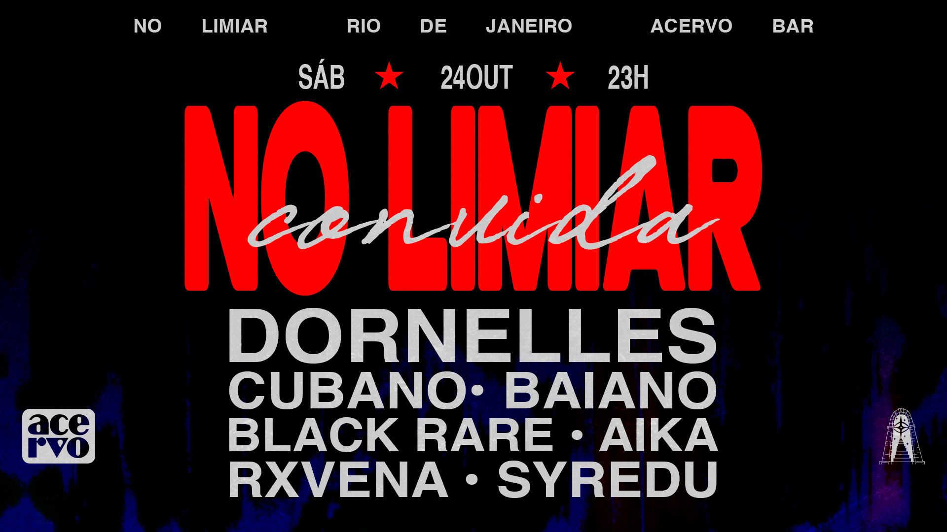 No Limiar Convida: Dornelles, Aika, Black Rare E +
