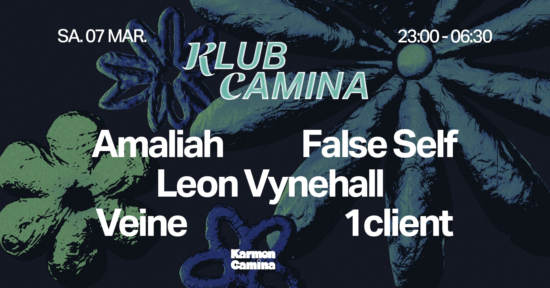 Club Camina est de retour à Strasbourg 💥 au programme : techno, house & breakbeat jusqu’au bout de la nuit, avec Amaliah, Veine, 1client & more 🔥