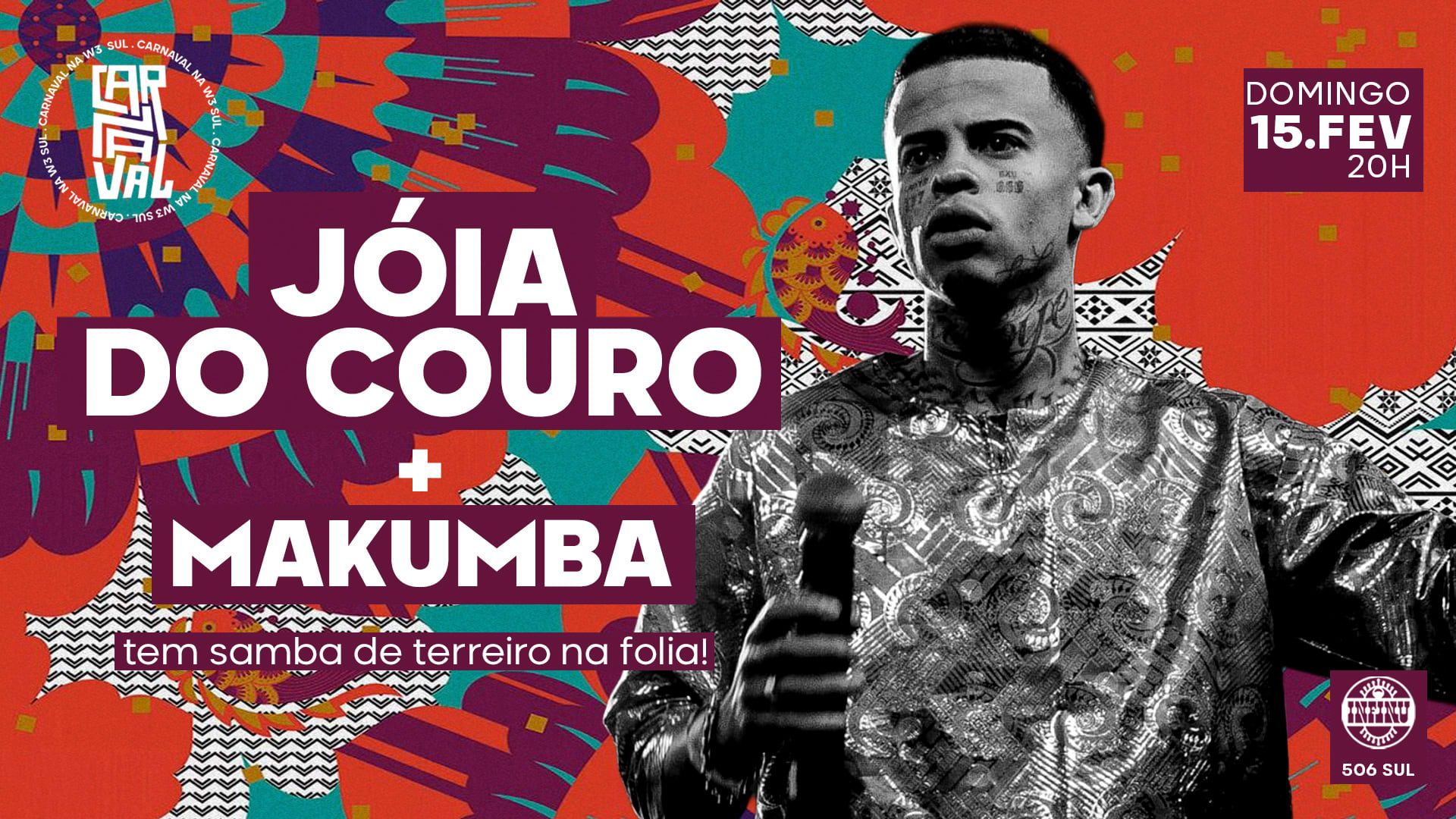 Infinu Recebe Jóia Do Couro + Makumbá