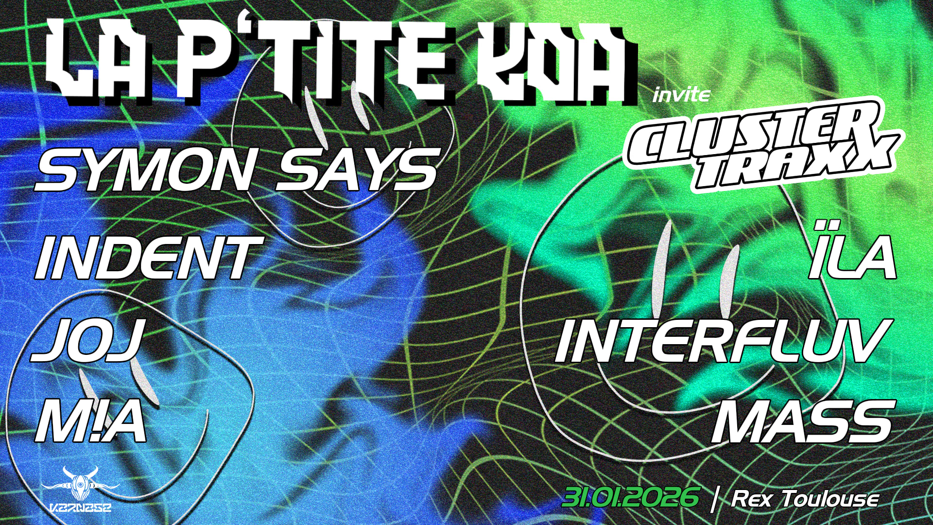 La P'tite Koa Invite Cluster Traxx // 31 Janv 26