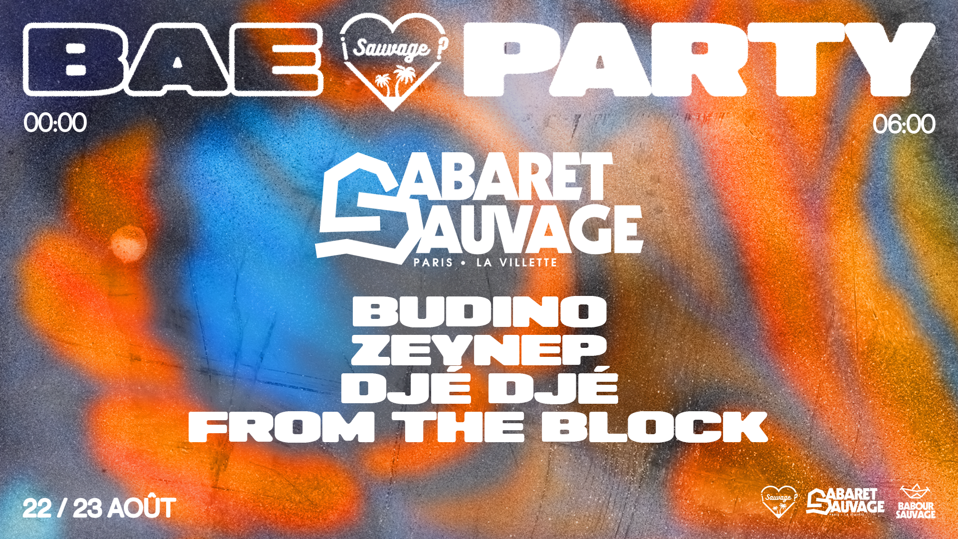 ¡Bae Party Sauvage W/ Budino, Zeynep...?