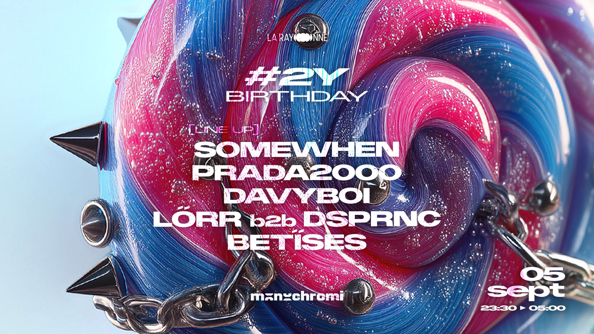MONOCHROMI - 2YEARS : SOMEWHEN, PRADA2000, DAVYBOI, ...