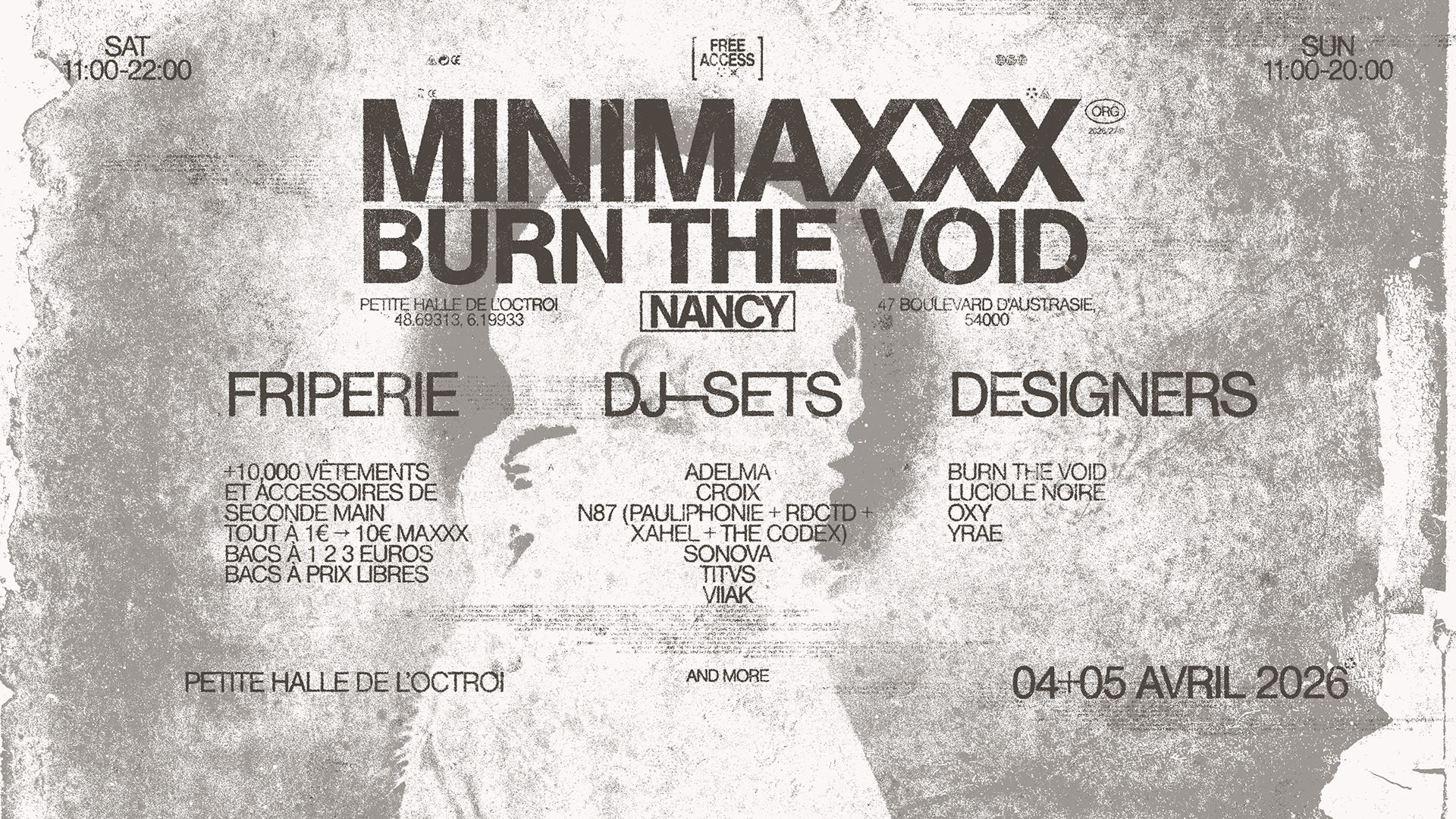 [Nancy] Friperie + Dj-Sets + Designers