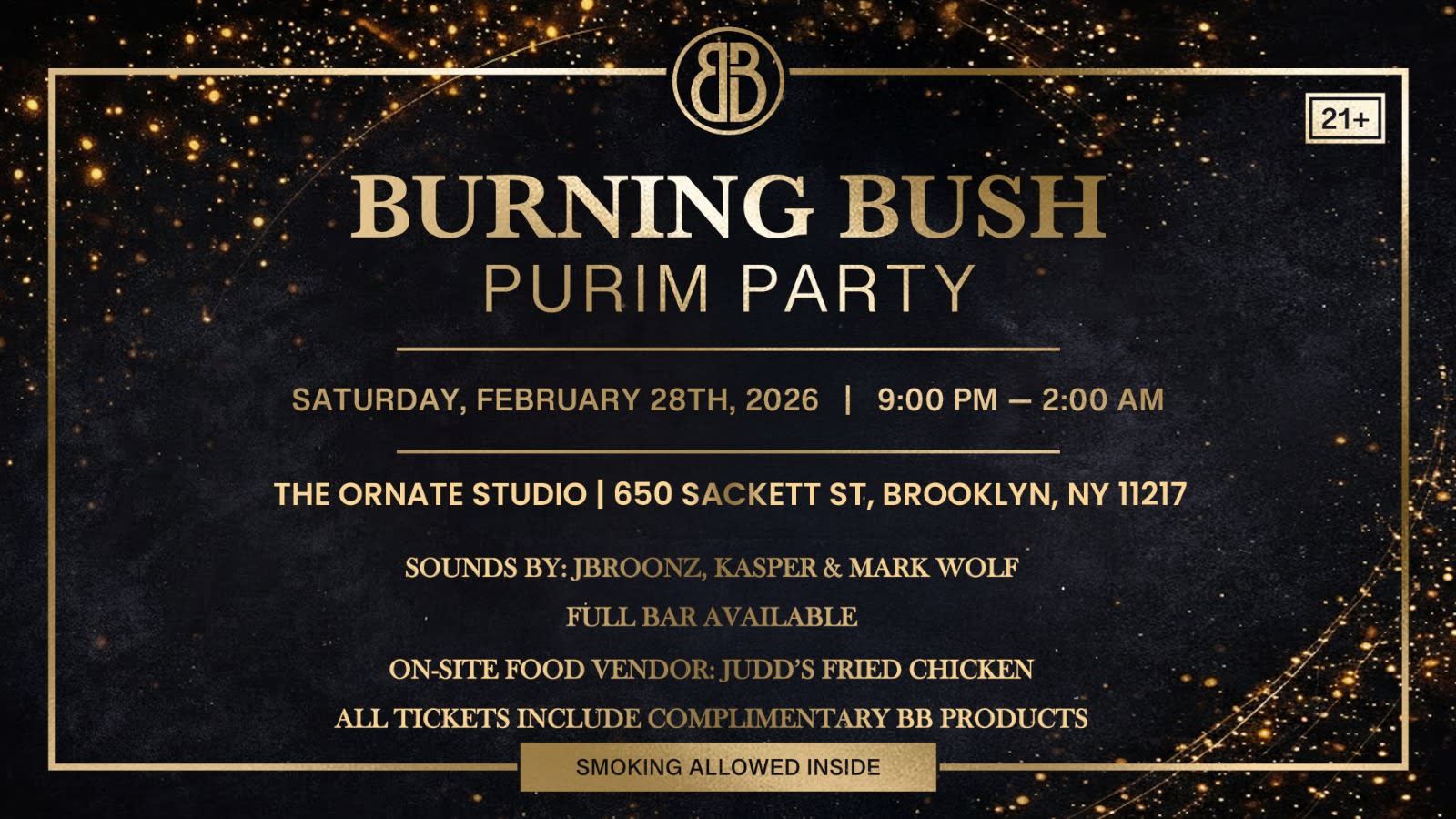 Burning Bush Purim Party